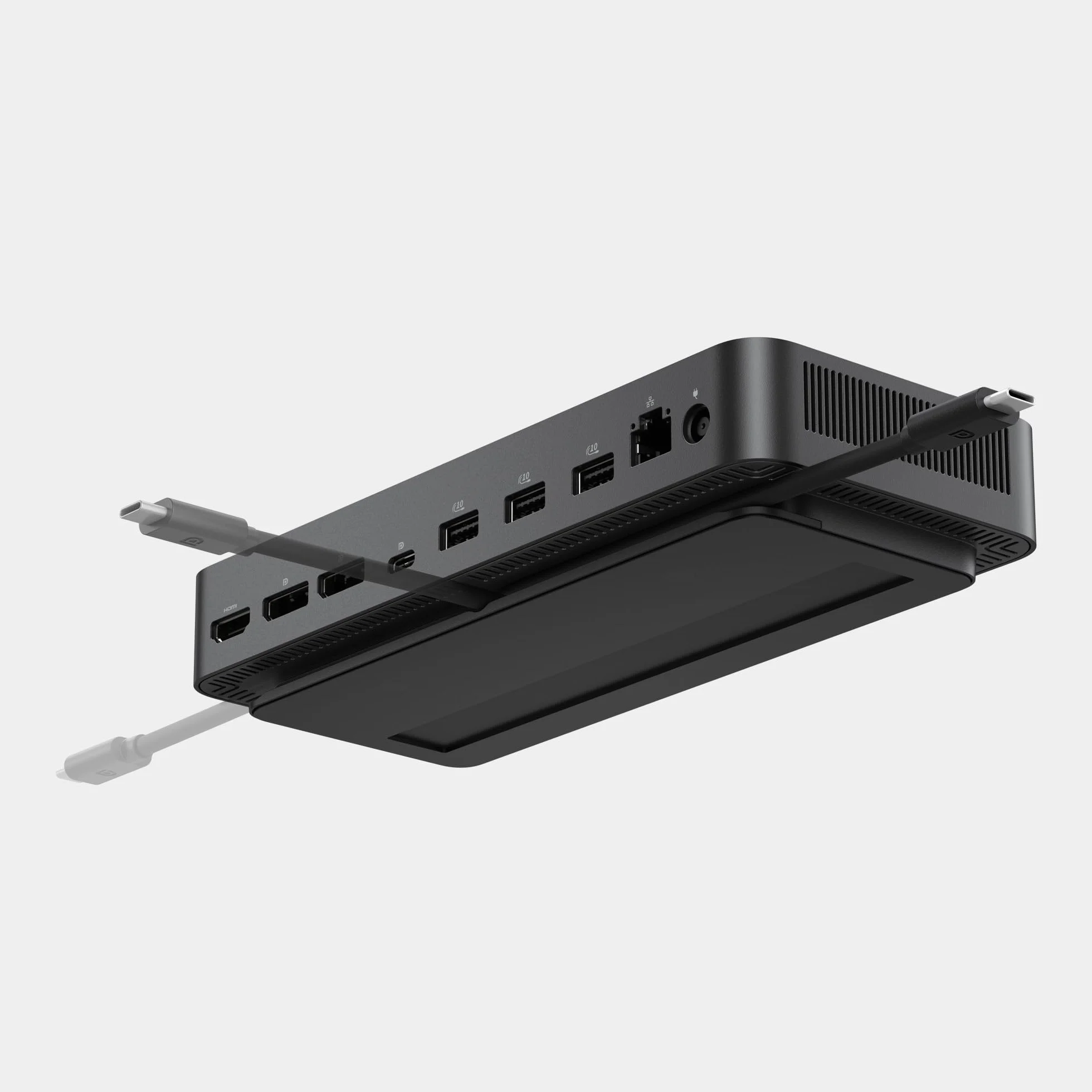 Dell Stacja dokująca Pro Dock WD25 - USB-C z ładowaniem 100 W, obsługa 4 ekranów, 2X DP 1.4, HDMI 2.1, 6 portów USB, Ethernet 2.5GbE, trwała kompaktowa konstrukcja