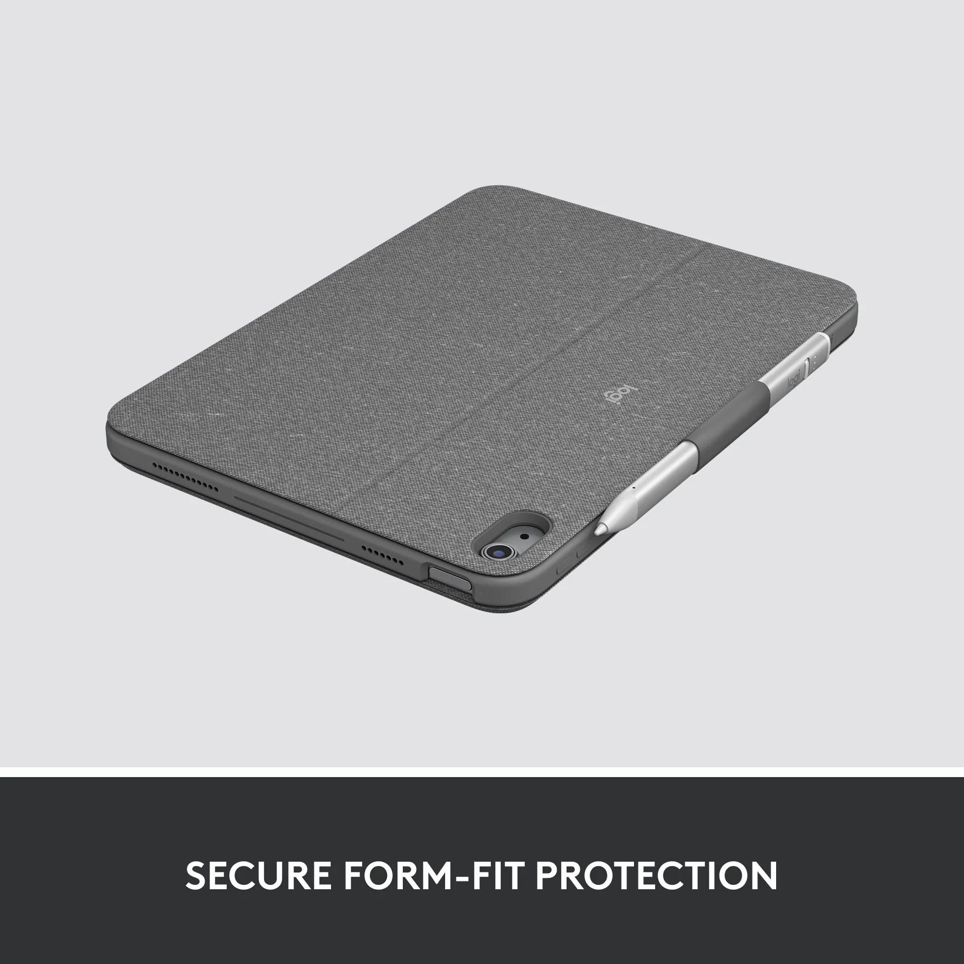 Logitech Combo Touch etui klawiatura iPad 10. generacji szary układ włoski