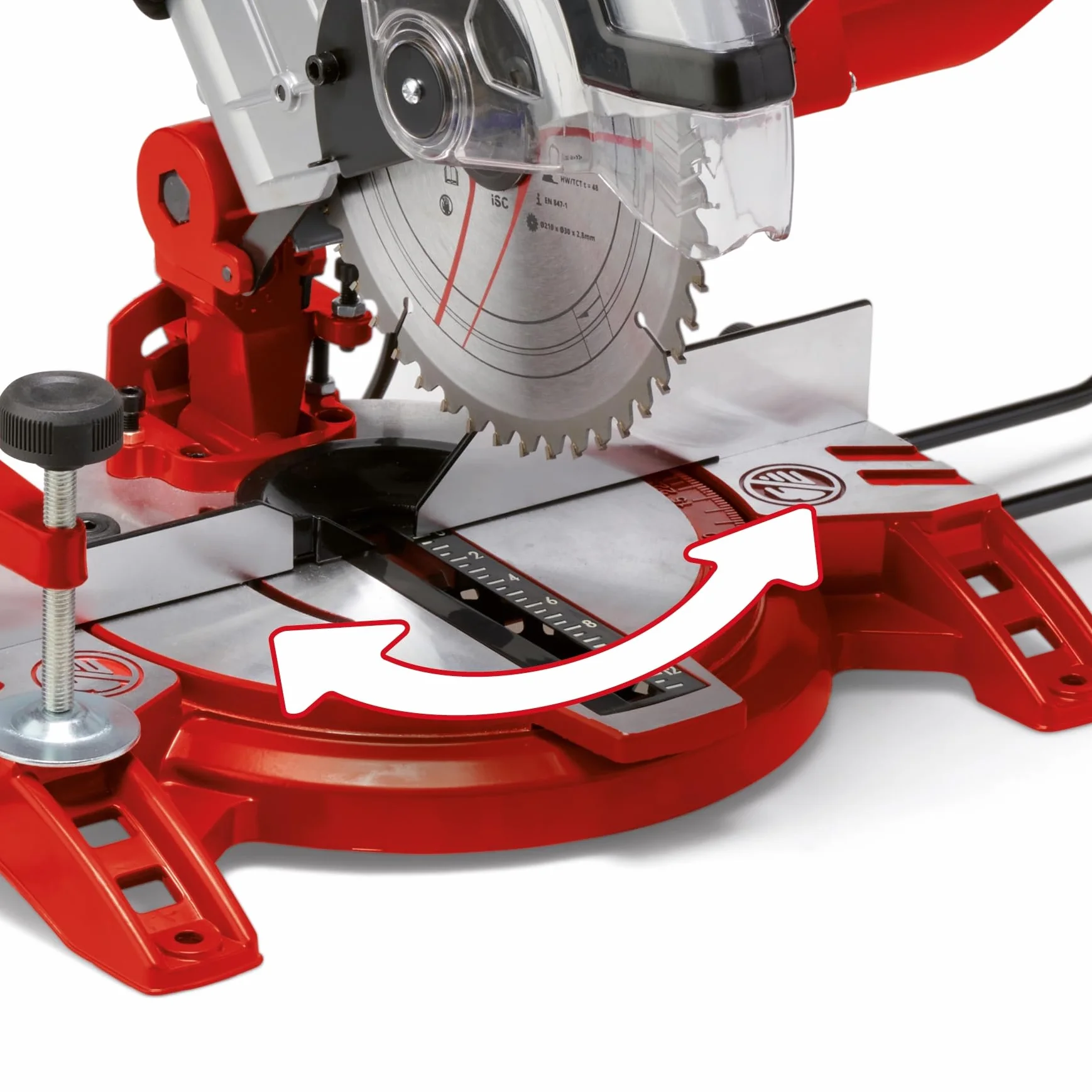 Einhell Th-Ms 2112 Piła, Czerwony/Czarny, ‎46,5 x 32,4 x 29,5 cm; 7,1 kg