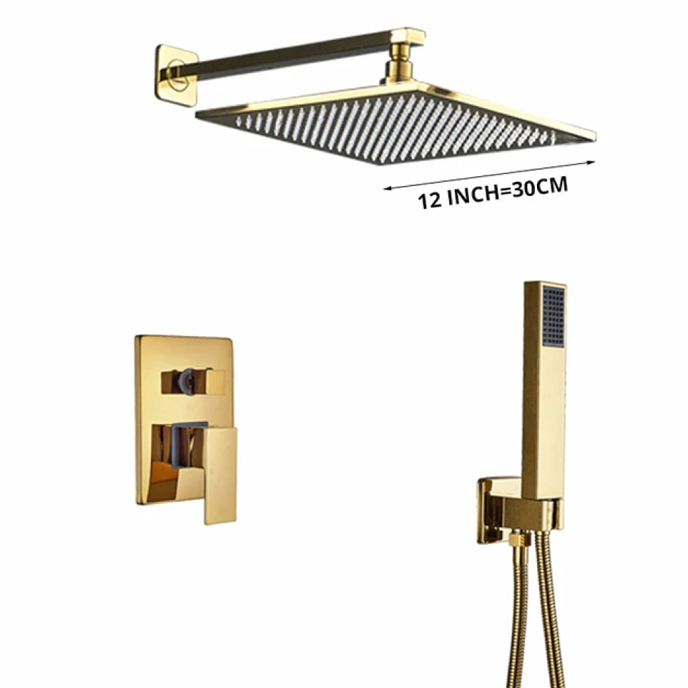 Bateria łazienkowa, bateria prysznicowa, bateria wannowa, bateria prysznicowa ścienna, bateria natryskowa, zestaw prysznicowy, 10-calowy zestaw prysznicowy,12 Inch Shower Set