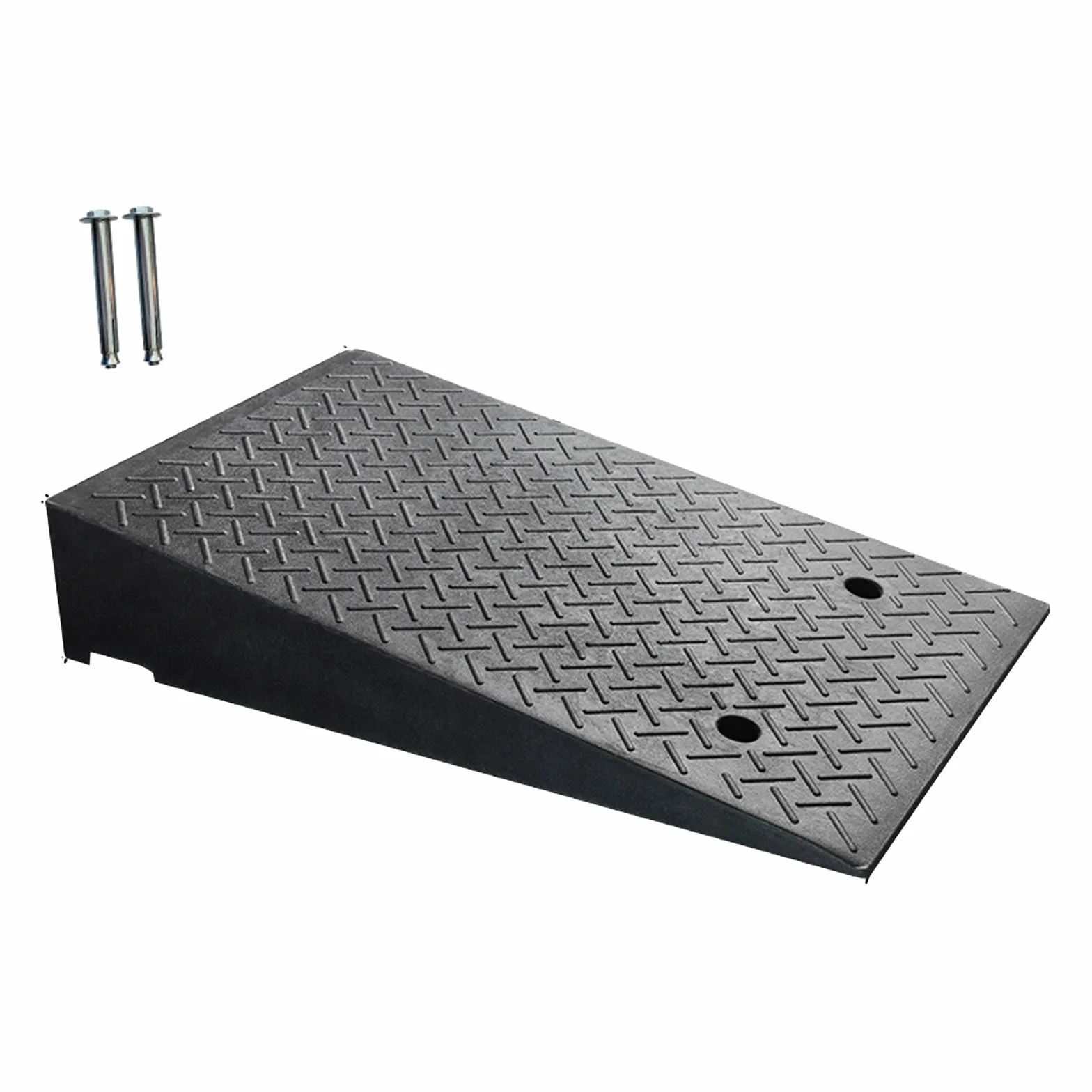 Rubber ramps for door threshold,threshold ramp 6 inch rise,ramps for steps,A variety of heights are available, easy to carry, and suitable for multiple scenarios (driveways, sidewalks, parks, etc.)(50