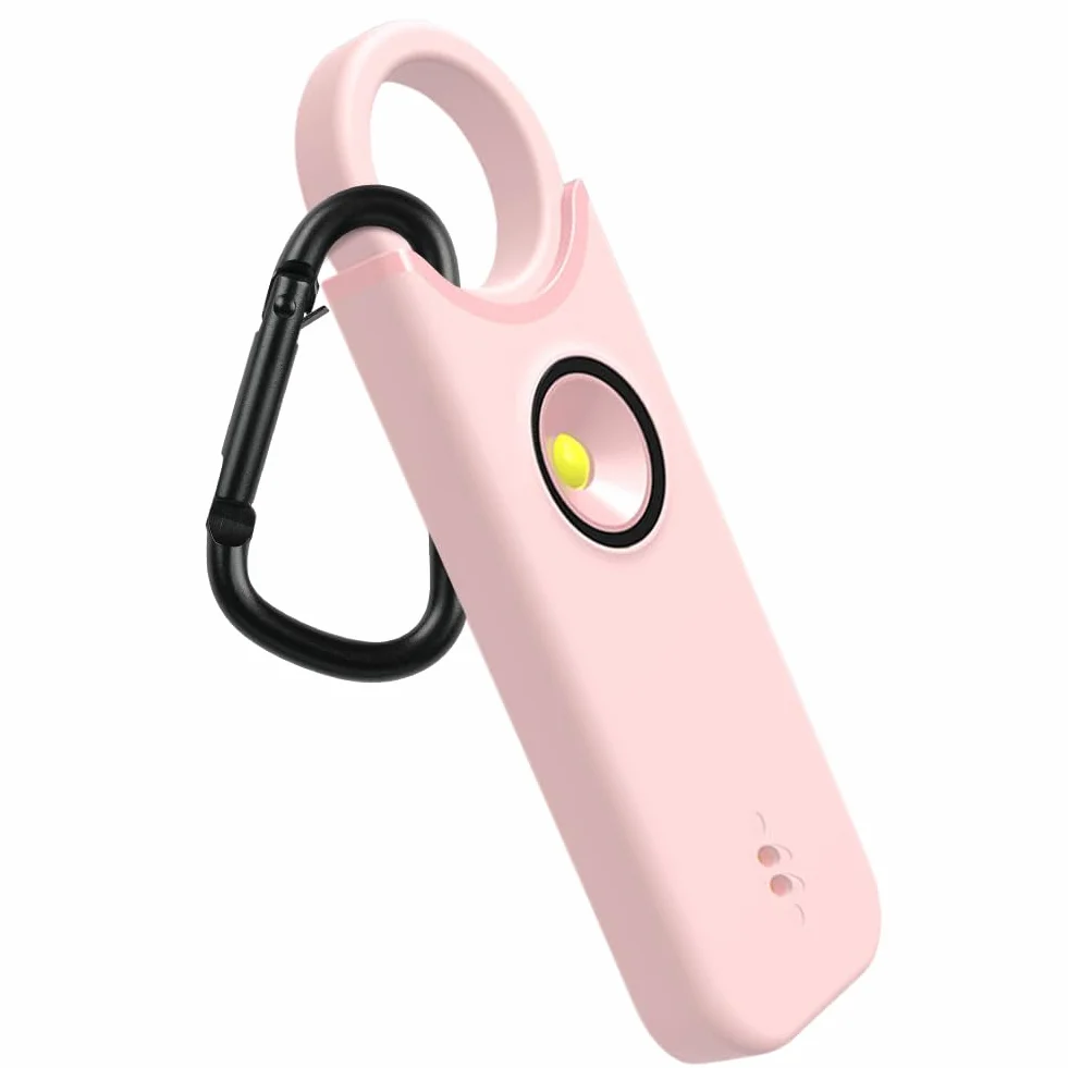 Flintronic Osobiste alarmy bezpieczeństwa dla kobiet, osobisty alarm bezpieczeństwa 135 dB z oświetleniem stroboskopowym LED, samoobrona, alarm awaryjny dla kobiet, dziewcząt, dzieci i osób starszych
