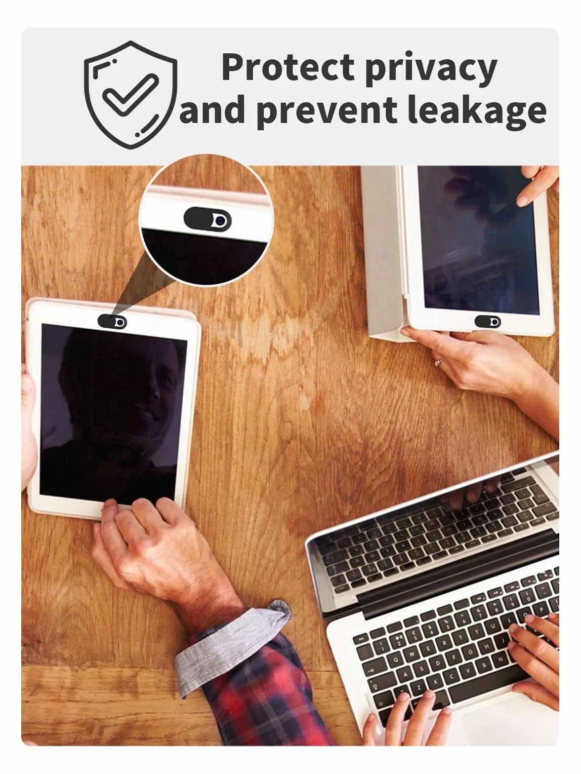 Nakładka na kamerę do laptopa Ultracienka 0.027 mm Ochrona prywatności