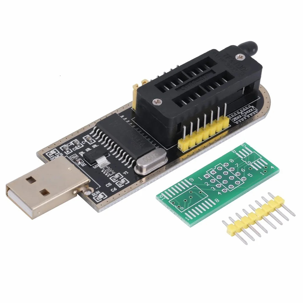 WINGONEER? EEPROM Routing USB Programator CH341A Pisarz LCD Flash do 25 SPI Series 24
