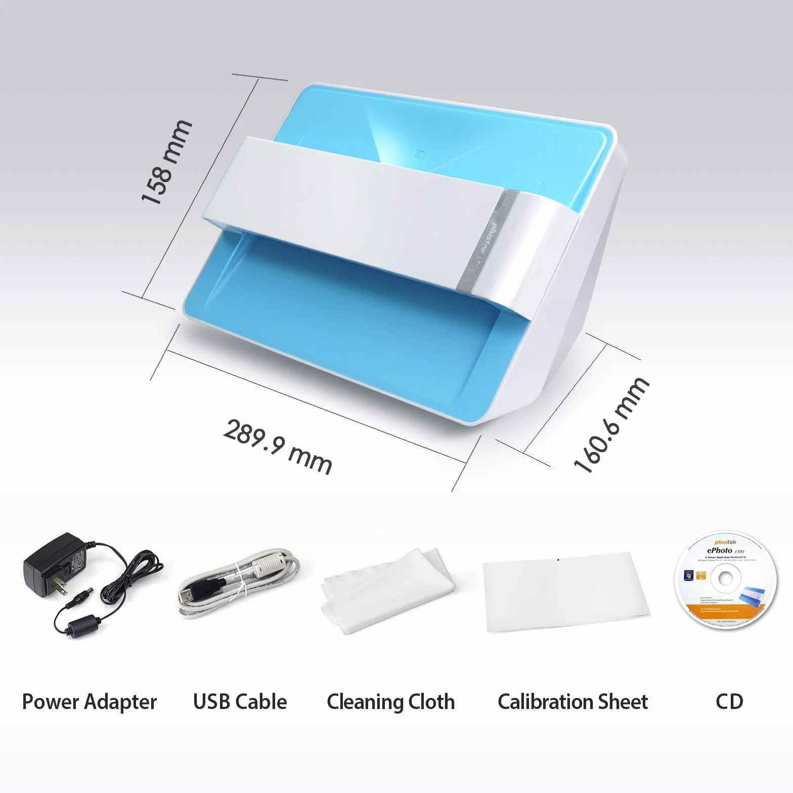 Plustek ePhoto Z300 skaner zdjęć 600 x 600 dpi USB czujnik podawania