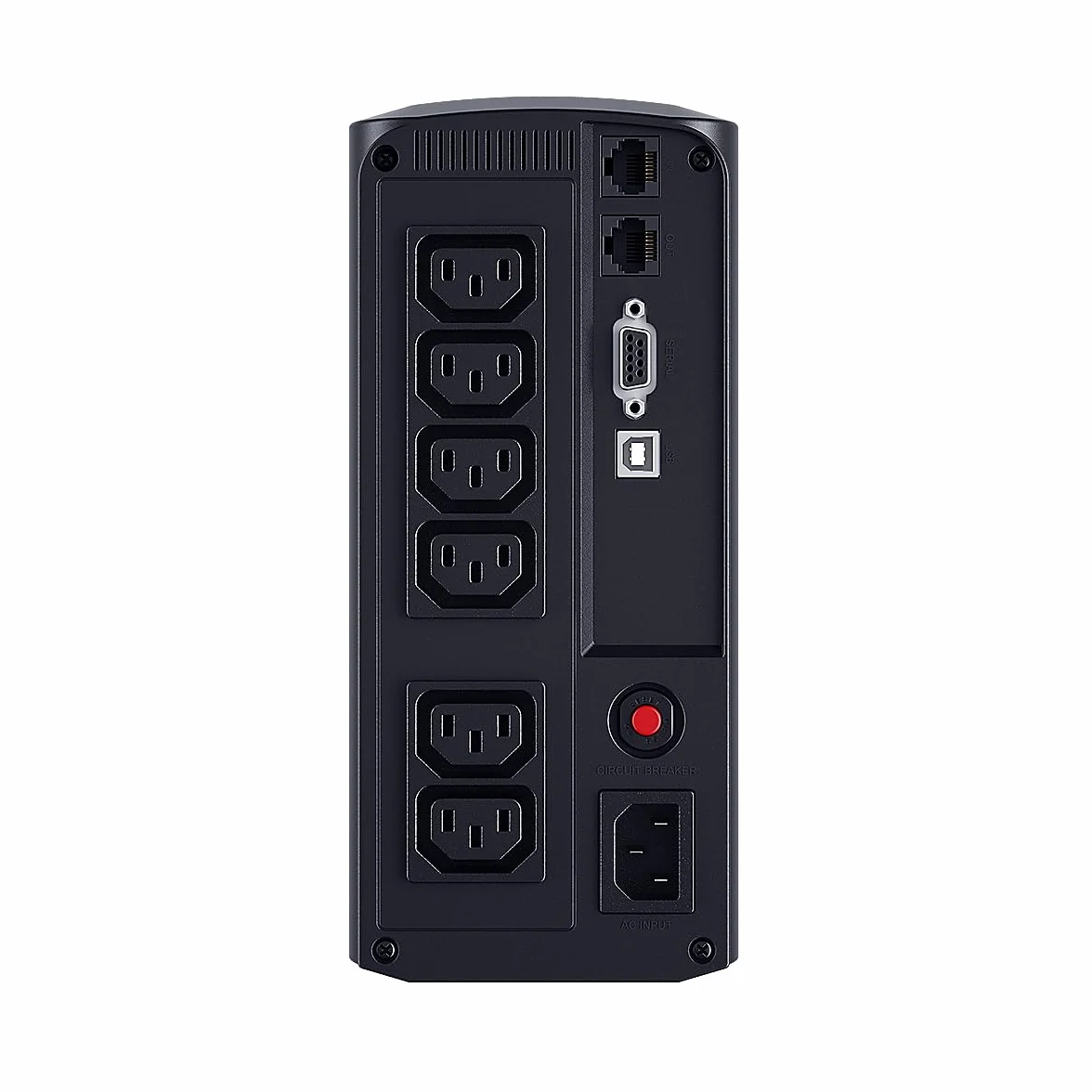 CyberPower VP1000EILCD Technologia line-interactive zasilacz UPS 1000 VA 550 W 6 Wyjścia AC