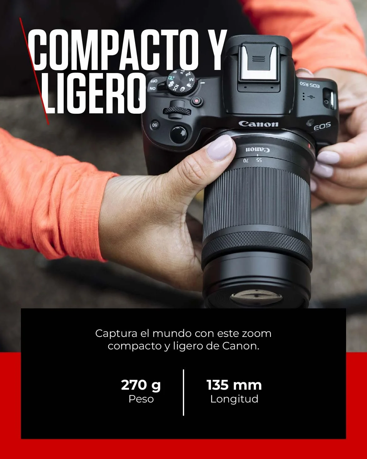 Canon Obiektyw RF-S 55-210mm f/5-7.1 IS STM