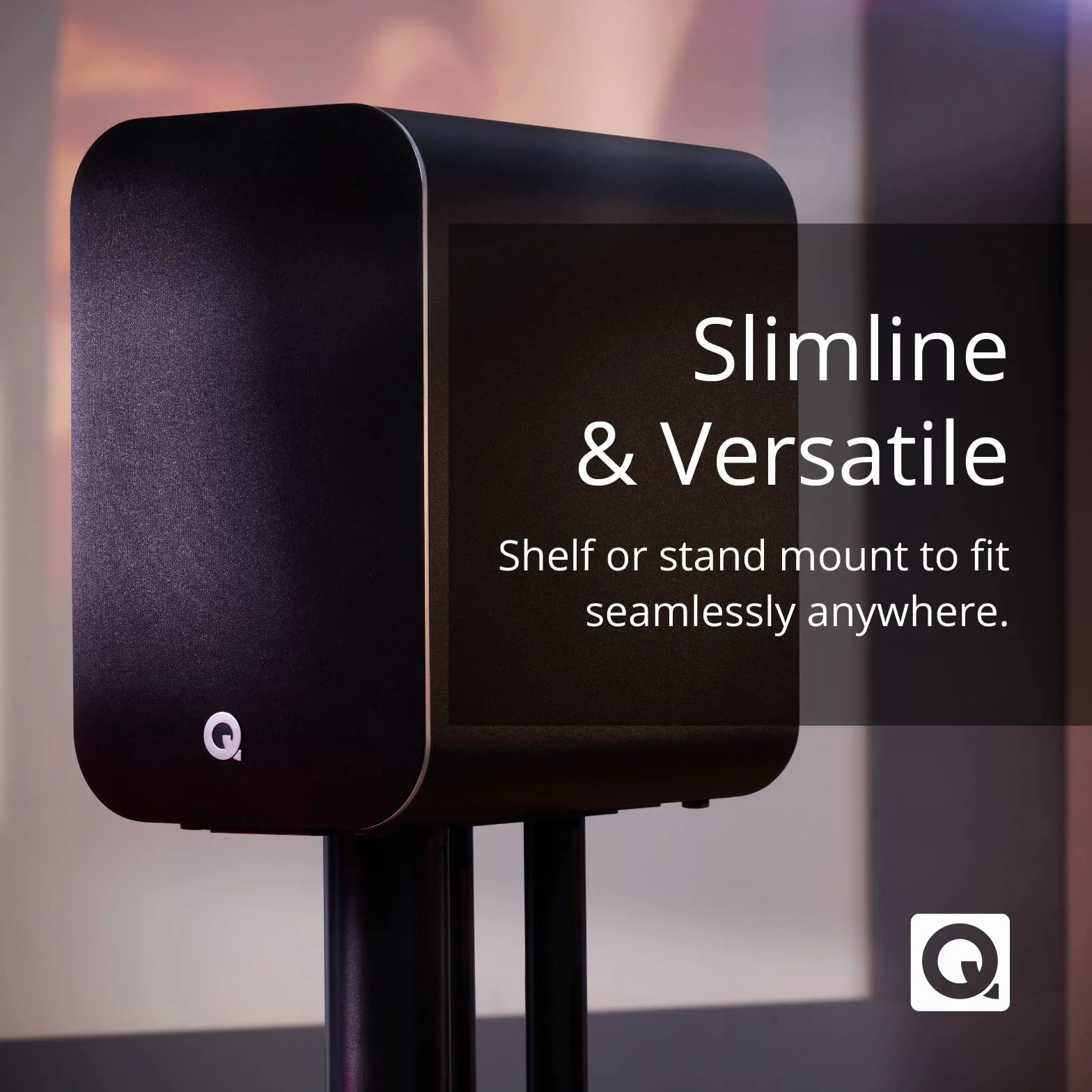 Q Acoustics M20 HD Bluetooth głośniki bezprzewodowe system muzyczny biały 2.3 cm 12.4 cm 55 Hz–22 kHz