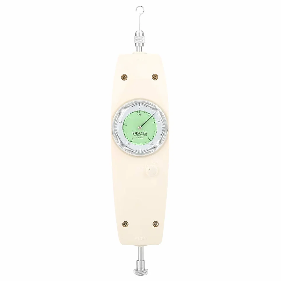 50N Analog Dynamometer Kraftmessgerät Tester Push Pull Kraftmessgerät Für Kraftmessung In Elektronik, Elektrogeräte, Hardware, Auto Teile