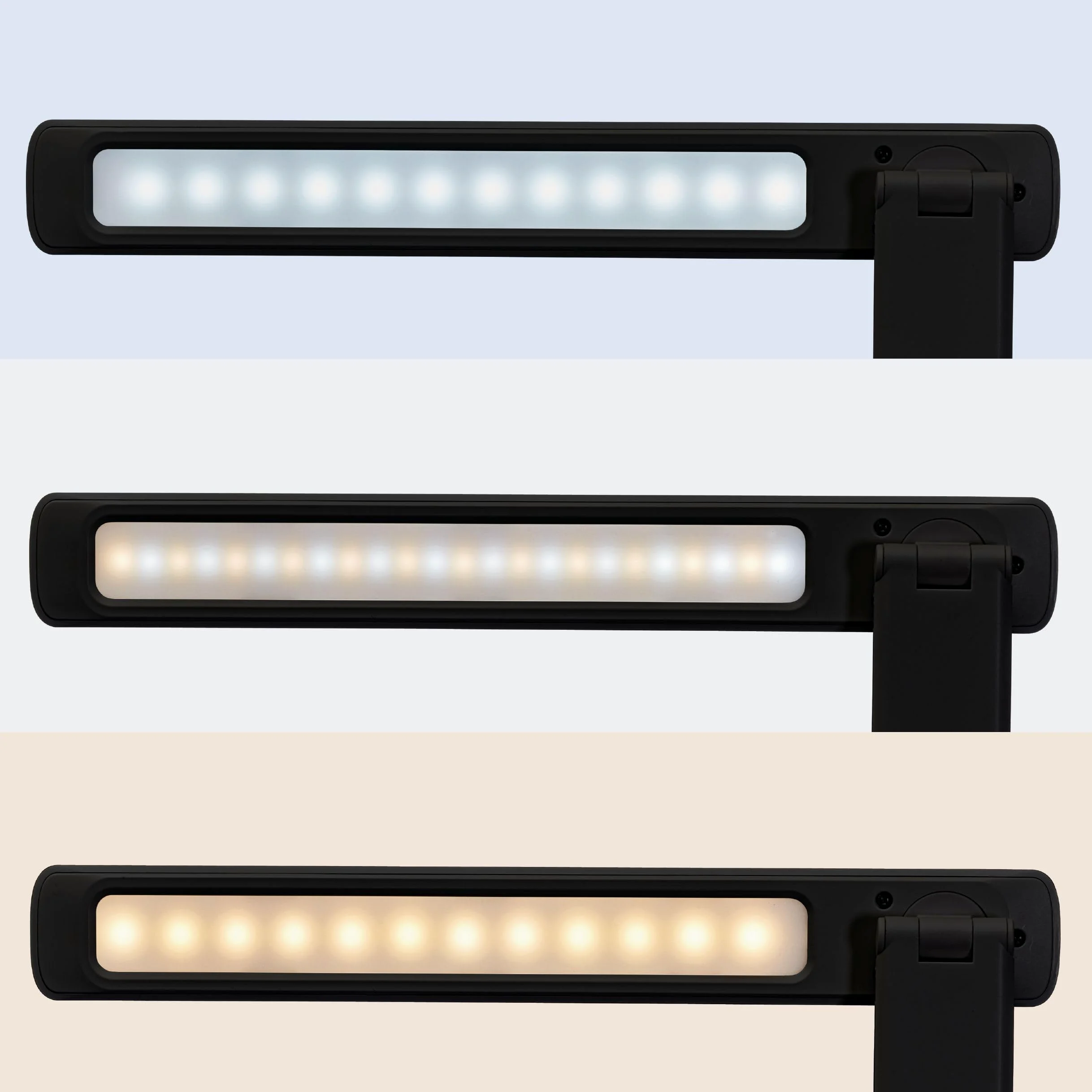 MAUL Lampa biurkowa LED MAULsally czarna akumulatorowa dotykowa | ściemnianie bezstopniowe, barwa światła 3000-6500 K, składana konstrukcja, regulowana głowica, kabel USB w zestawie