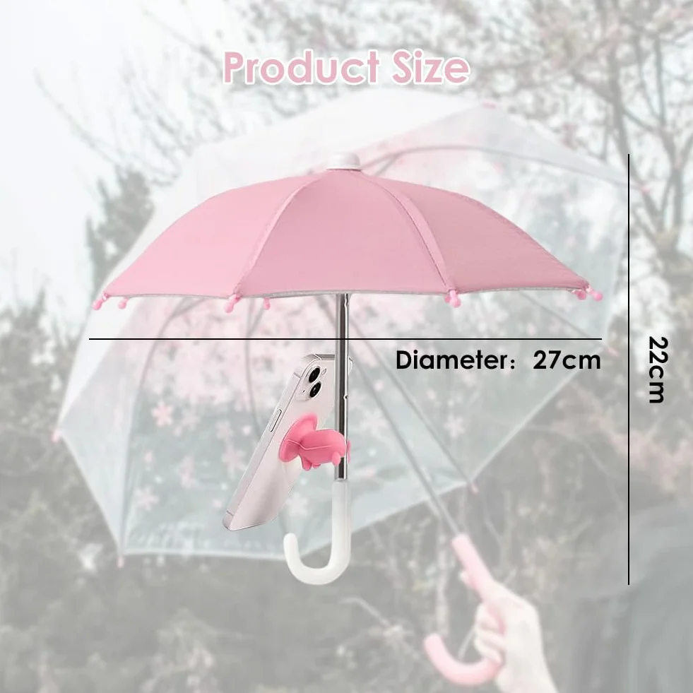 Parasol na telefon komórkowy z przyssawką regulowany ochrona przed słońcem