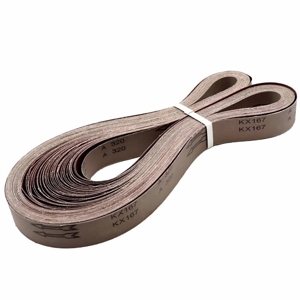 Paski ścierne, papier ścierny, 5 szt. 2100x50mm ściernych taśm szlifierskich odpowiednich do elektrycznej szlifierki taśmowej, różne gradacje P40-P1000, taśma ścierna z tlenku glinu(5PCS 240 Grit)