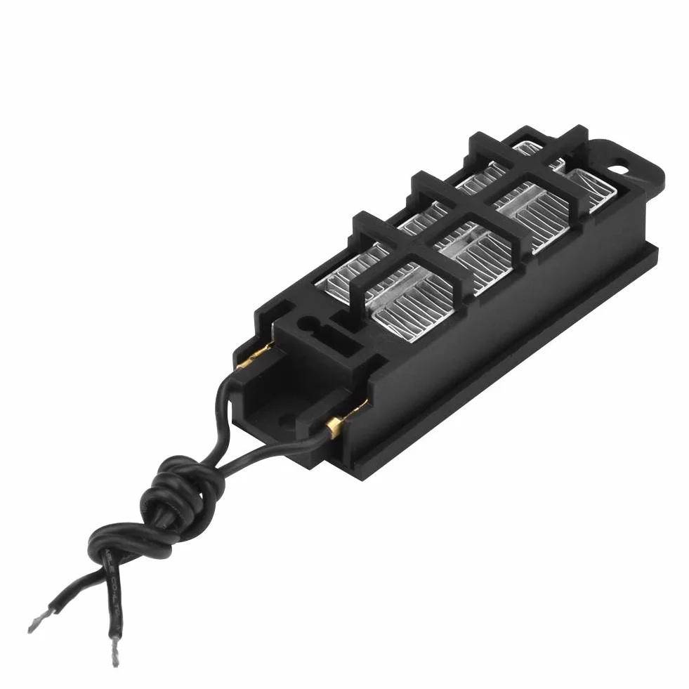 Ceramiczna Nagrzewnica Powietrza o Mocy 50 W, Grzejny Przewodzący 12 V z automatyczną stałą temperaturą i Oszczędzaniem Energii, łatwy W Instalacji i Konserwacji