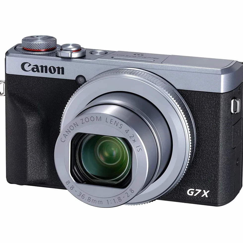 Canon PowerShot G7 X Mark III aparat cyfrowy 20,1 MP 4,2x zoom optyczny DIGIC 8 4K Full-HD Wi-Fi Bluetooth srebrny