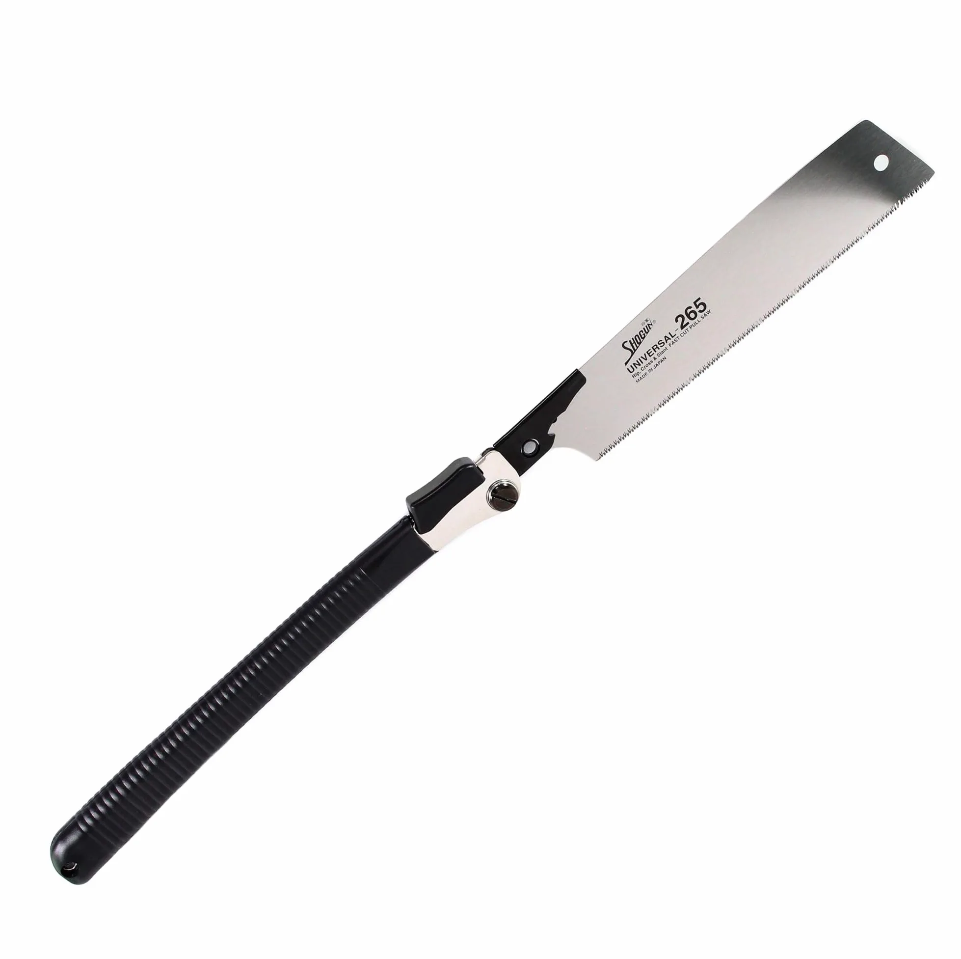 Shogun Składana japońska uniwersalna piła do przycinania drewna z przegubem kątowym (OK-265RC/FLD) wymienne ostrze 265 mm wyprodukowana w Japonii