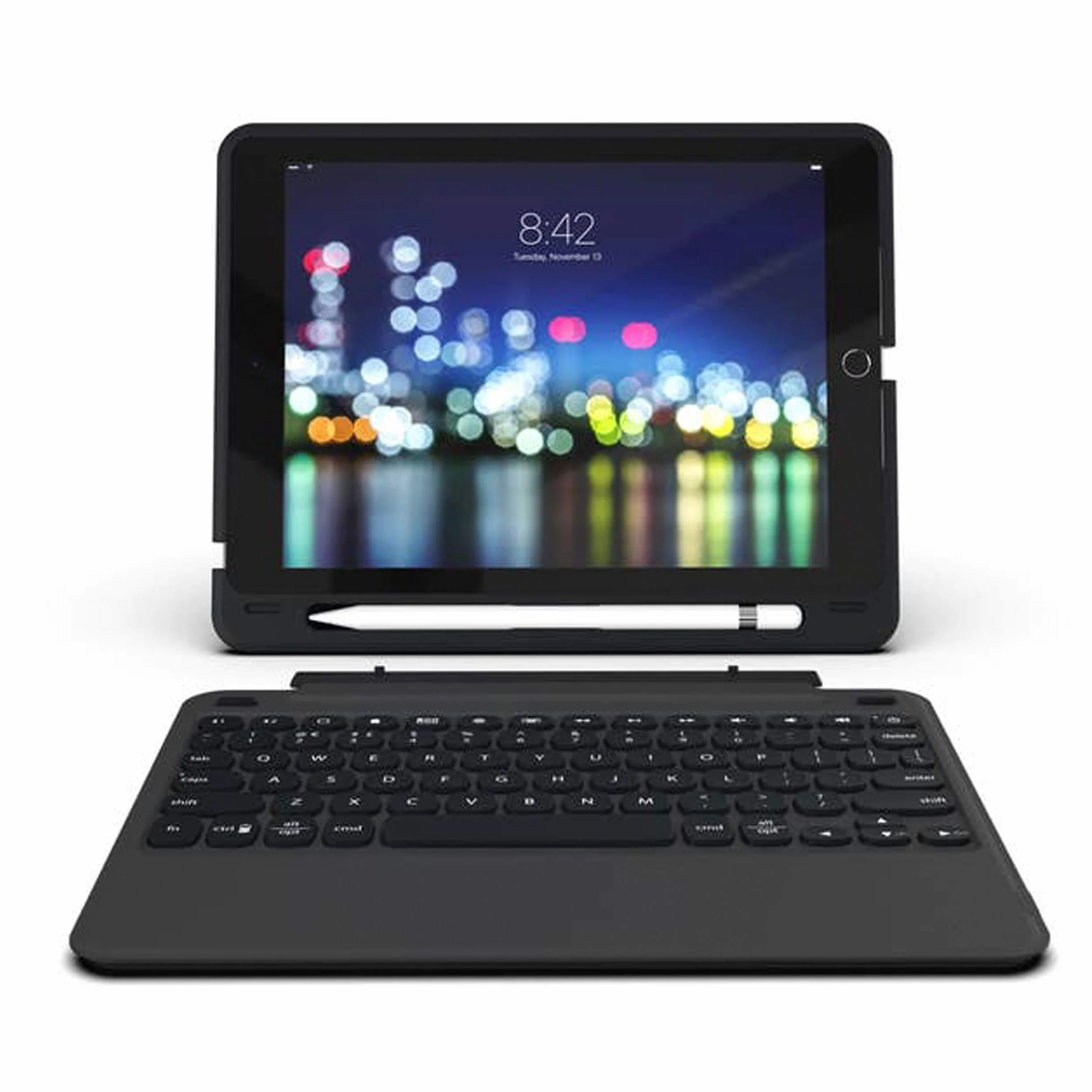 ZAGG Slim Book Go ultracienka klawiatura i zdejmowana osłona ochronna do iPada 24,6 cm (9,7 cala) (QWERTY)