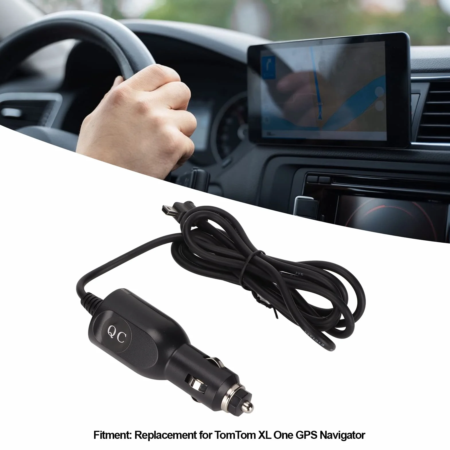 Ładowarka Samochodowa Kabel 1,5m TomTom XL One GPS 12-24V