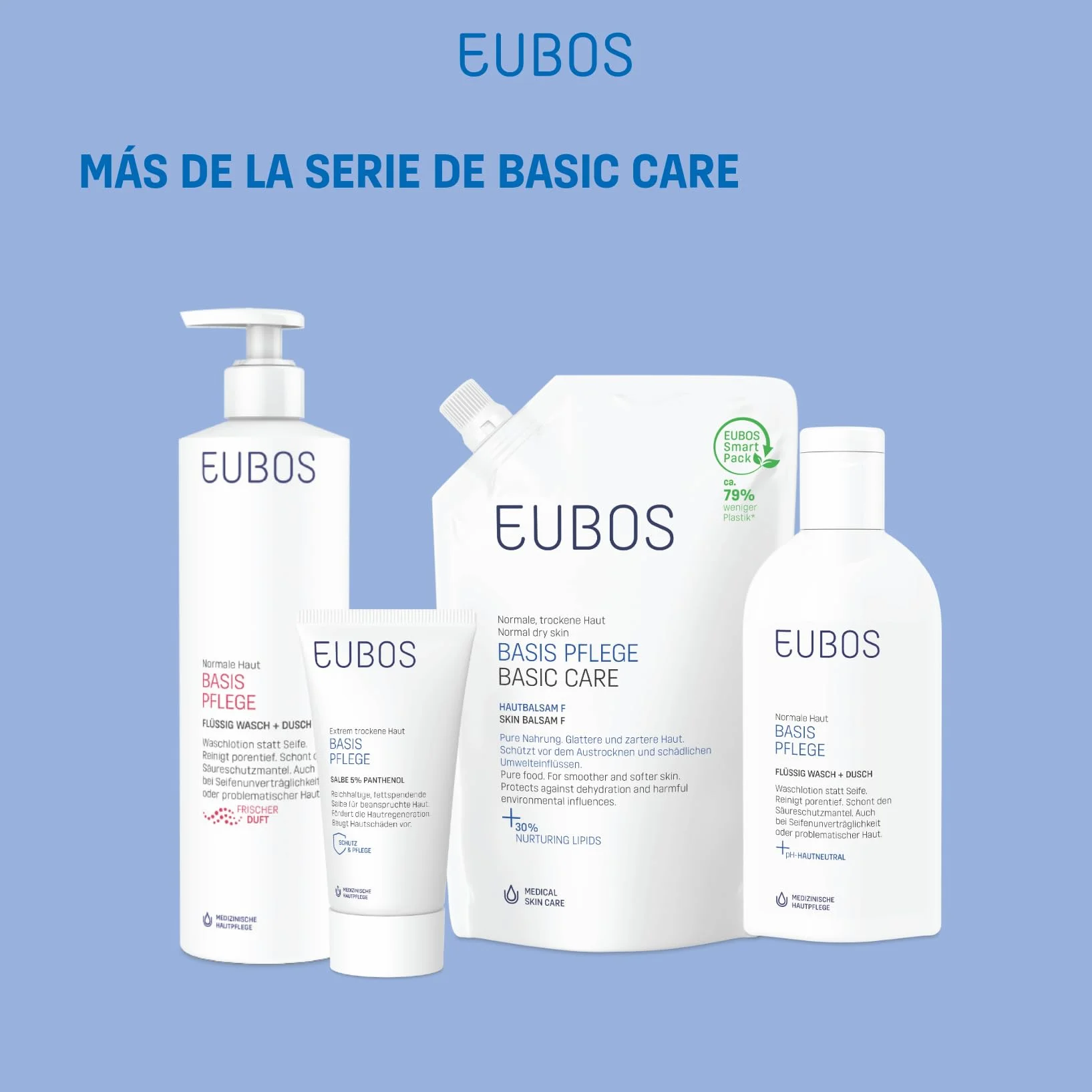 Eubos Niebieski Solid, 125 g
