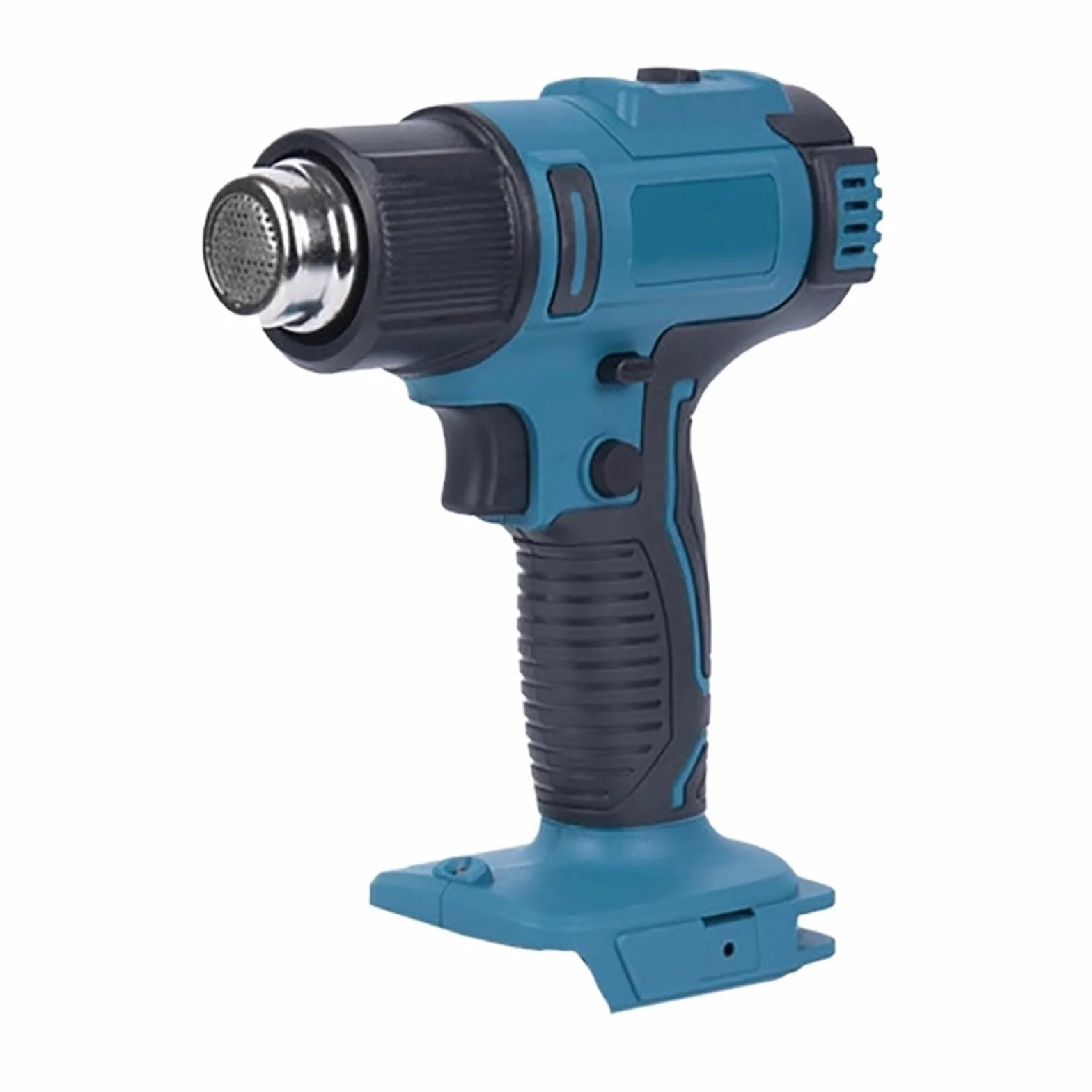 Opalarka 1200W Elektryczna Gorąca Wiatrówka Akumulatorowa Folia Termokurczliwa Pistolet Spawalniczy Z Dyszą Do Akumulatora 18V Do obkurczania PCV, rękodzieła, usuwania farby, fo(Without Battery)