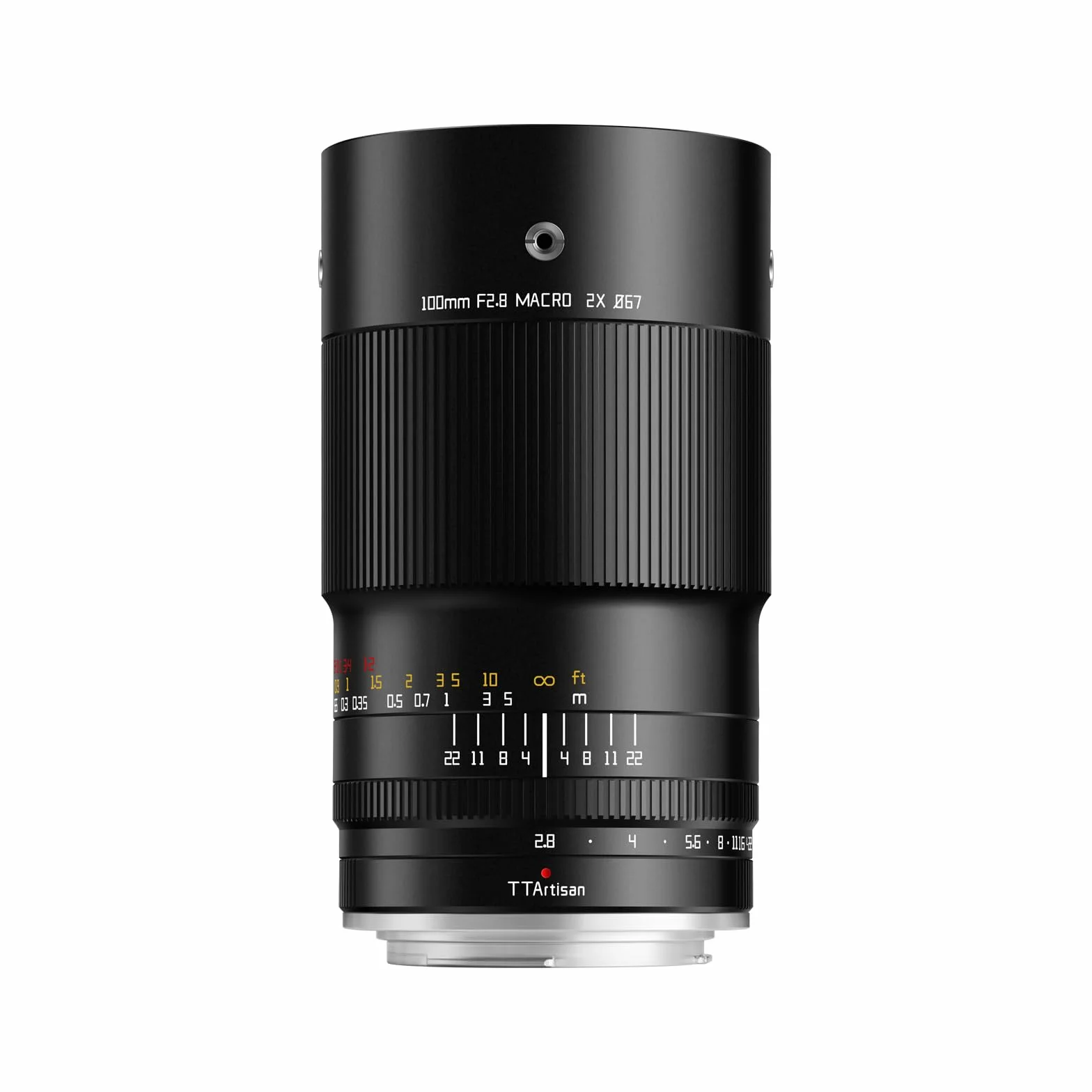 TTARTISAN 100 mm F2.8 Makro 2X Obiektyw do Nikon F Pełnoklatkowy ręczny