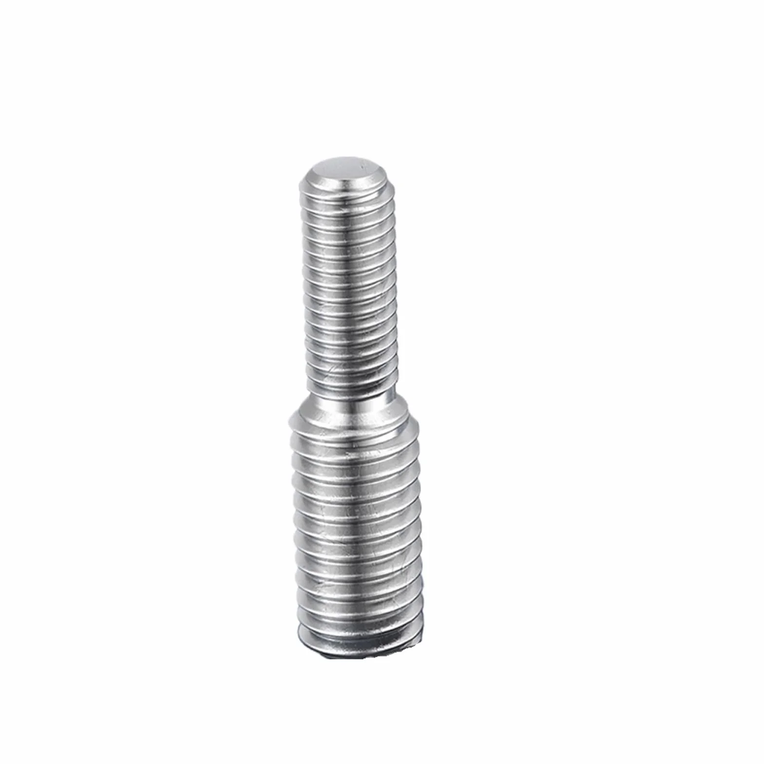 Adapter gwintu ze stali nierdzewnej 304 A2 męski, adapter gwintu męski na męski M3 M4 M5 M6 M8 M10 M12 M14 M16 do M20 Śruba transferowa z podwójną łbem(5pcs,M10x25 M14x25)
