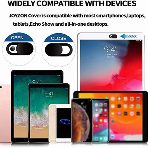 Przesuwana Osłona Kamery do Laptopa Zestaw 12 Bardzo Cienka MacBook Komputer PC