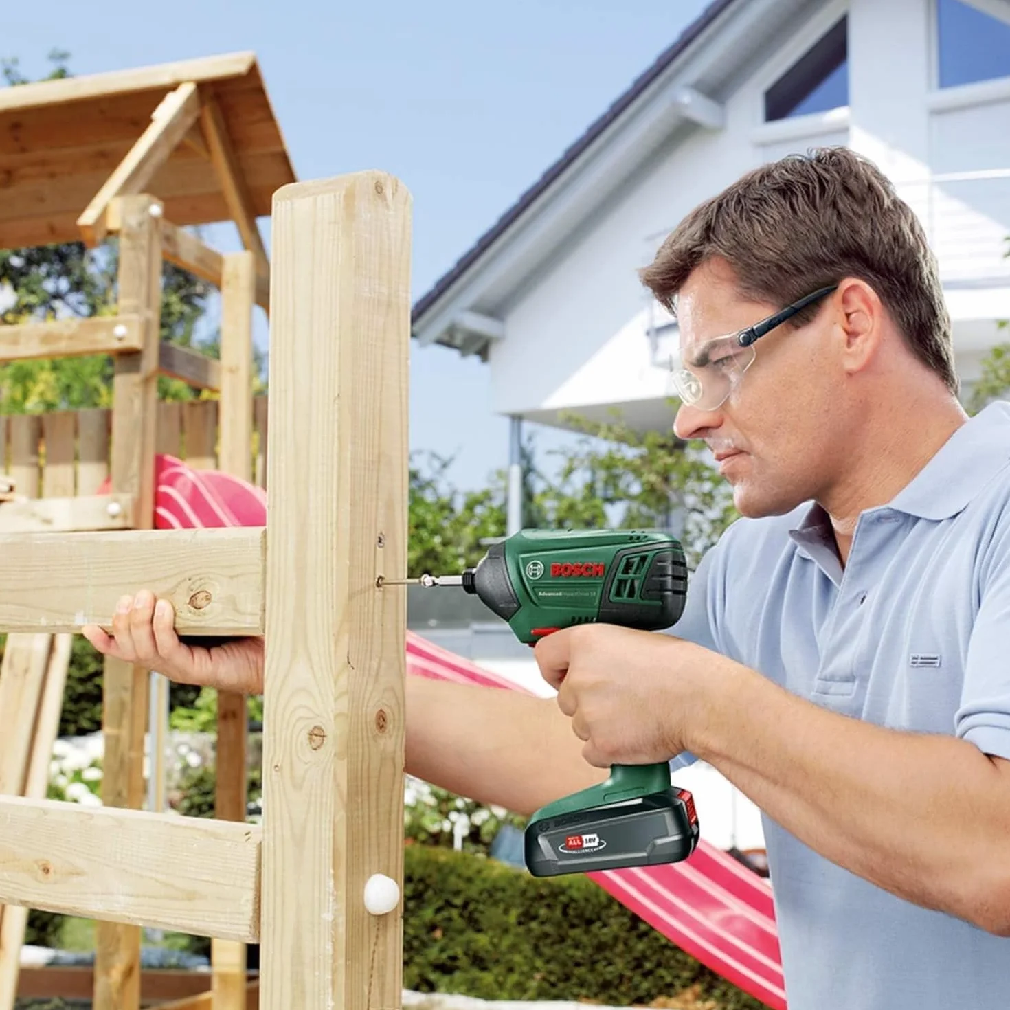 Bosch AdvancedImpactDrive Akumulatorowa Wiertarka Kombi 18V