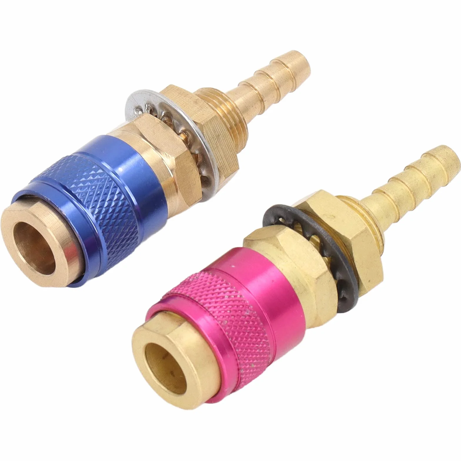 Adapter Szybkozłączny 6mm dla Palnika Spawalniczego MIG TIG Chłodzony Wodą i Gazem Wysokiej Jakości Kompatybilny z Popularnymi Modelami
