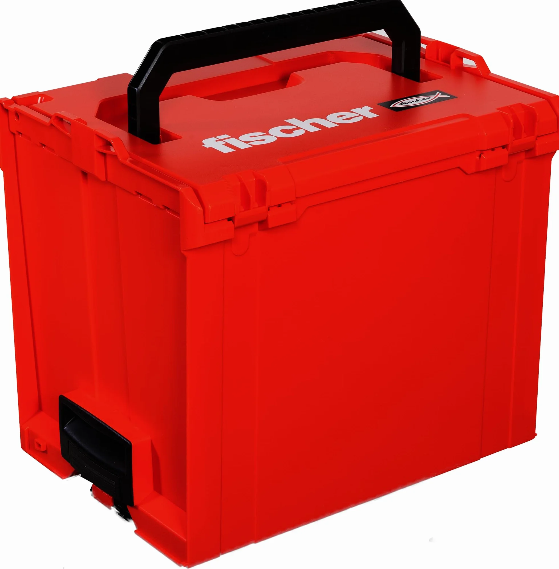 Fischer L-BOXX FLB 374 Walizka narzędziowa do układania w stosy, wisząca skrzynka narzędziowa, wysuwana, pusta, kompatybilna dla Sortimo, 508139