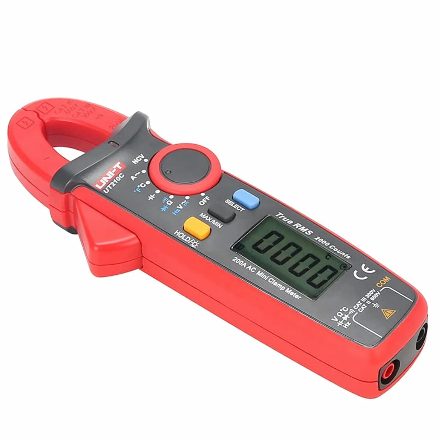 UNI-T UT210C Clamp Miernik cyfrowy szczypce ammetru woltomierza profesjonalnego miernika elektrycznego