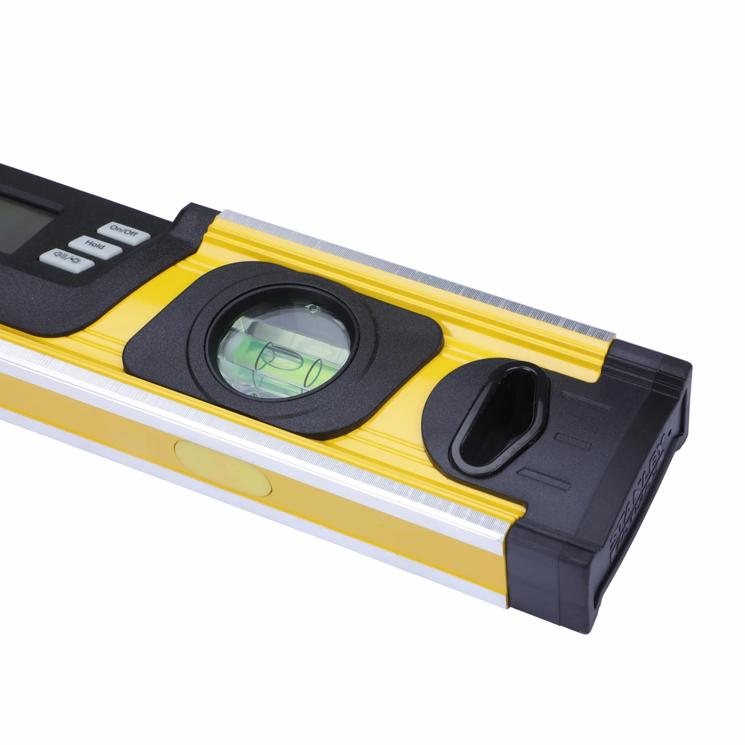 Stanley Pochyłomierz FatMax (cyfrowa poziomica w stopniach|procent mm/m, długość 40 cm, wyświetlacz LCD) 0-42-063