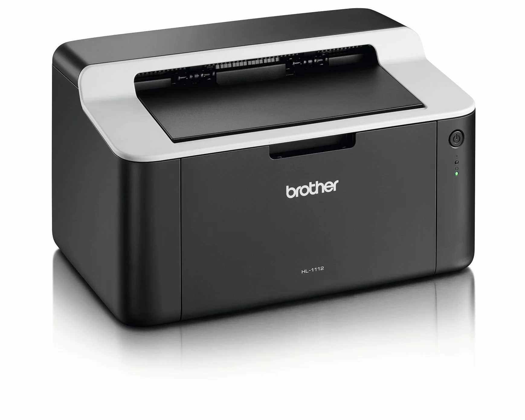 Brother HL-1112 monochromatyczna drukarka laserowa A4 (USB 2.0, 20 ppm, 2400 x 600pi, podajnik papieru 150 arkuszy)