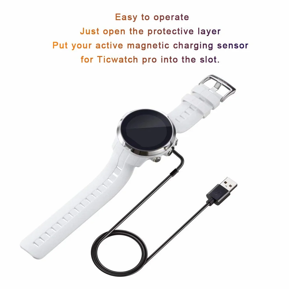 Ładowarka do smartwatcha 9 Baro, kabel 1m czarny