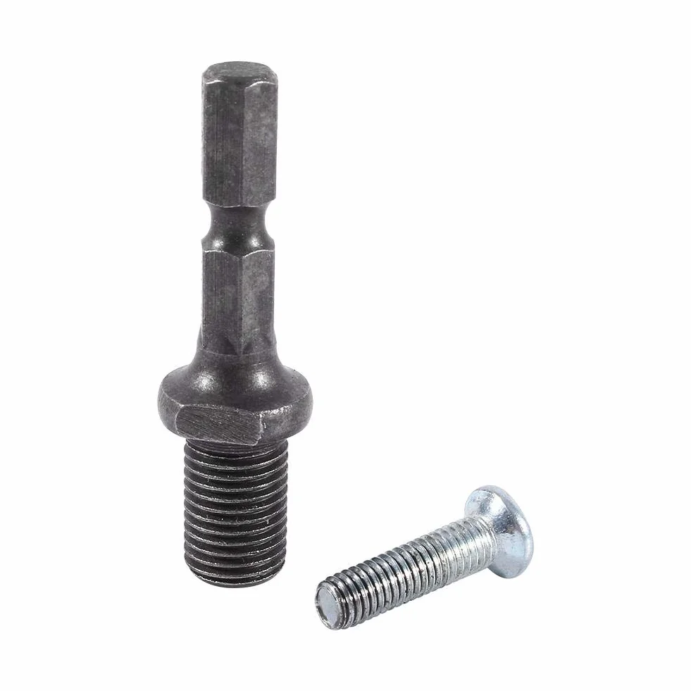 Adapter uchwytu wiertarskiego Unf 3/8-24 Unf Gwint zewnętrzny Chwyt sześciokątny Elektryczny młotek elektryczny Adapter uchwytu wiertarskiego ze śrubą do uchwytu wiertarskiego 6 mm 10 mm 13 mm