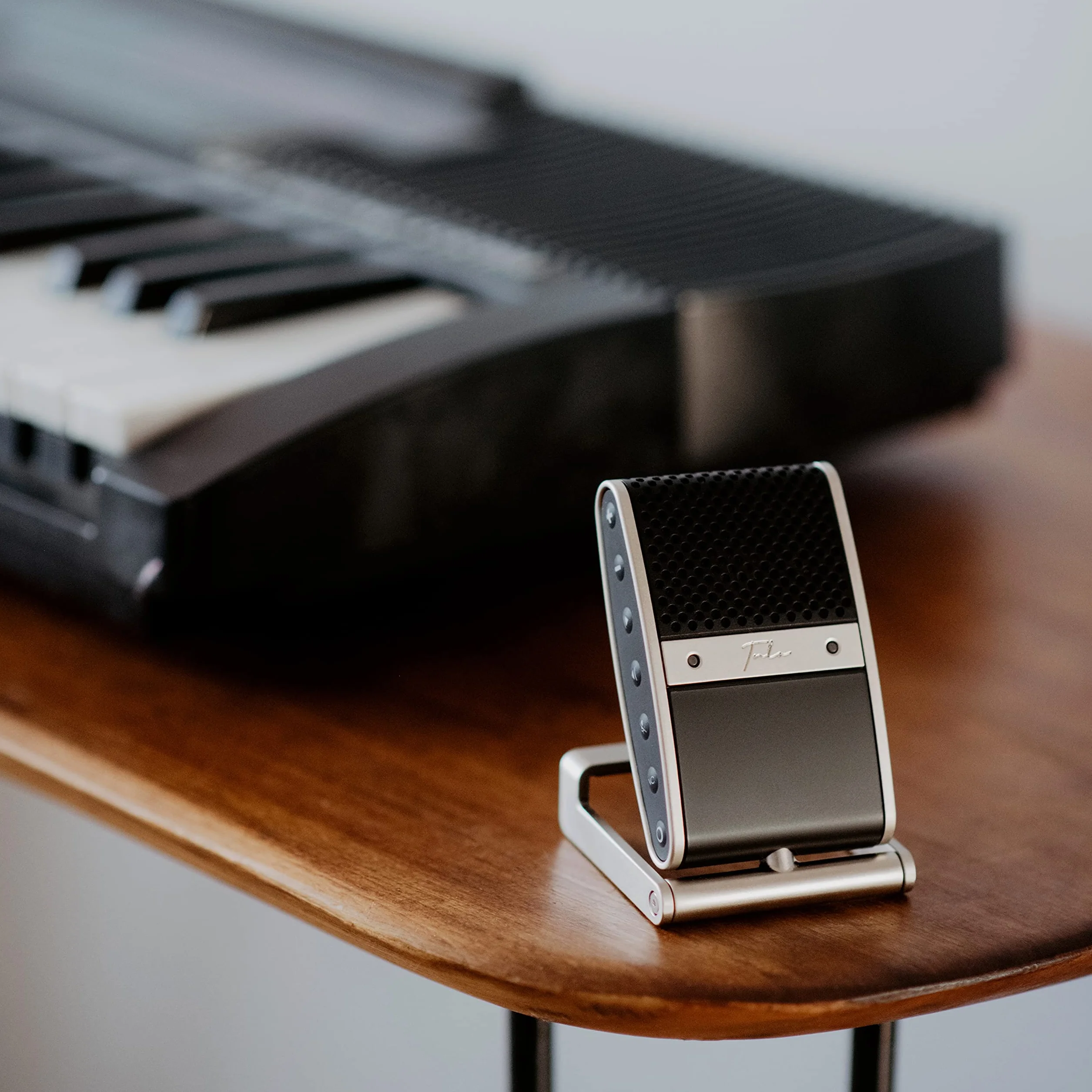 Tula Mic Mikrofon USB C rejestrator do podcastów YouTube vlogowania kompatybilny MAC PC iOS Android kremowy