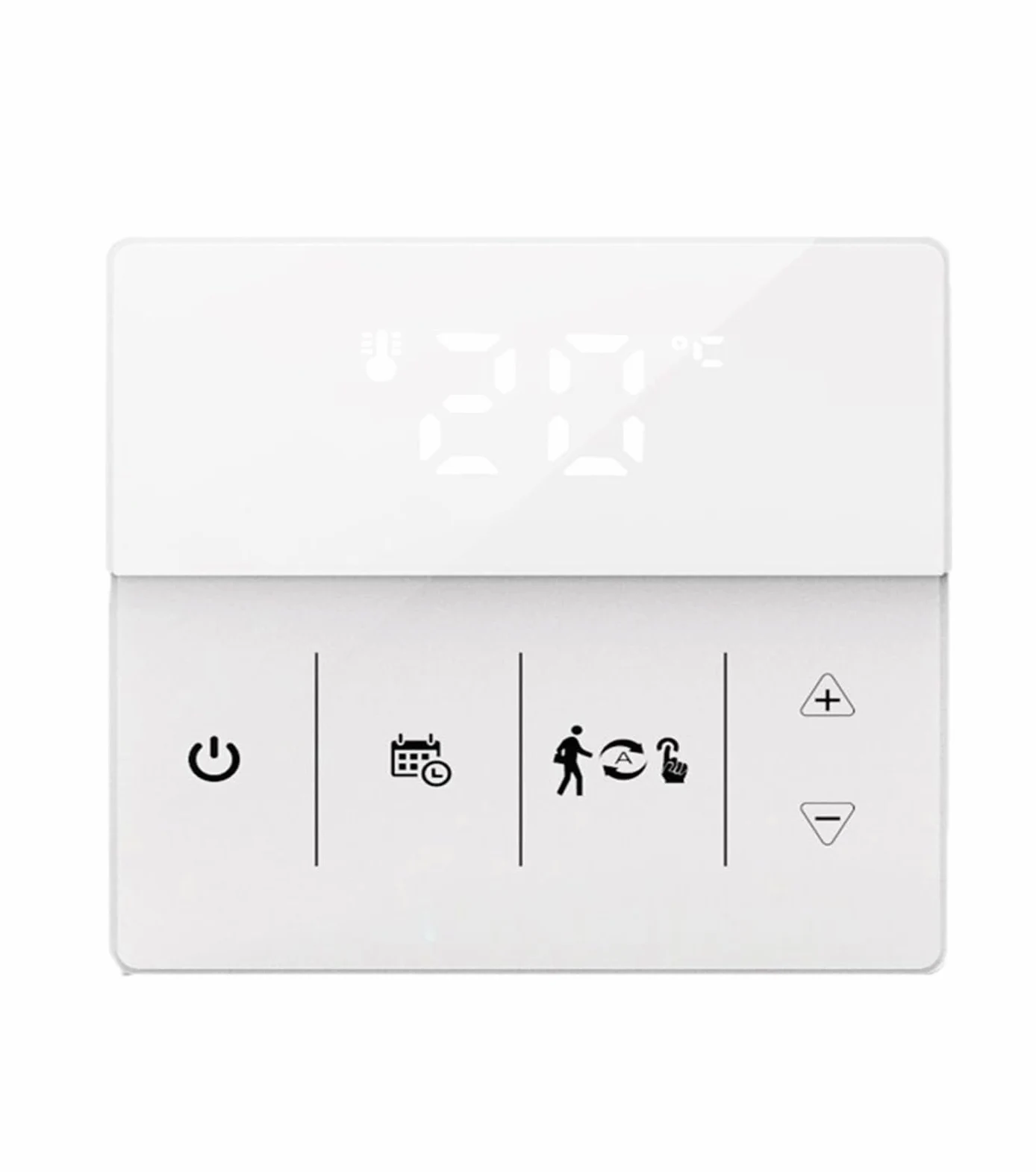Inteligentny termostat, Ekran LCD Termostat Tuya, kocioł gazowy Regulator temperatury w pomieszczeniu grzewczym współpracuje z inteligentnym życiem(Water Heating)