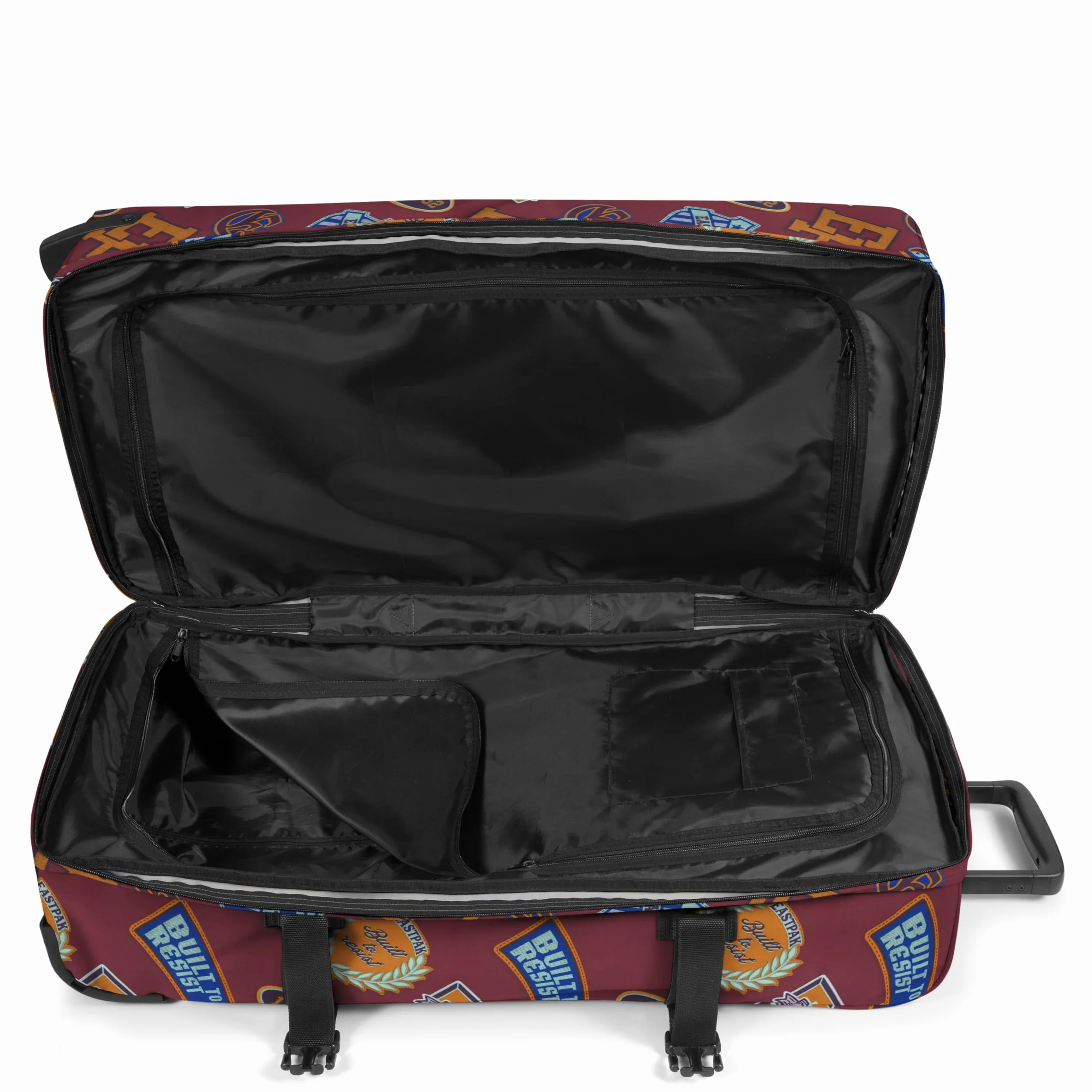 EASTPAK Tranverz L Walizka, 79 x 40 x 33 cm, 121 L, Clash Burgundy (Czerwony)
