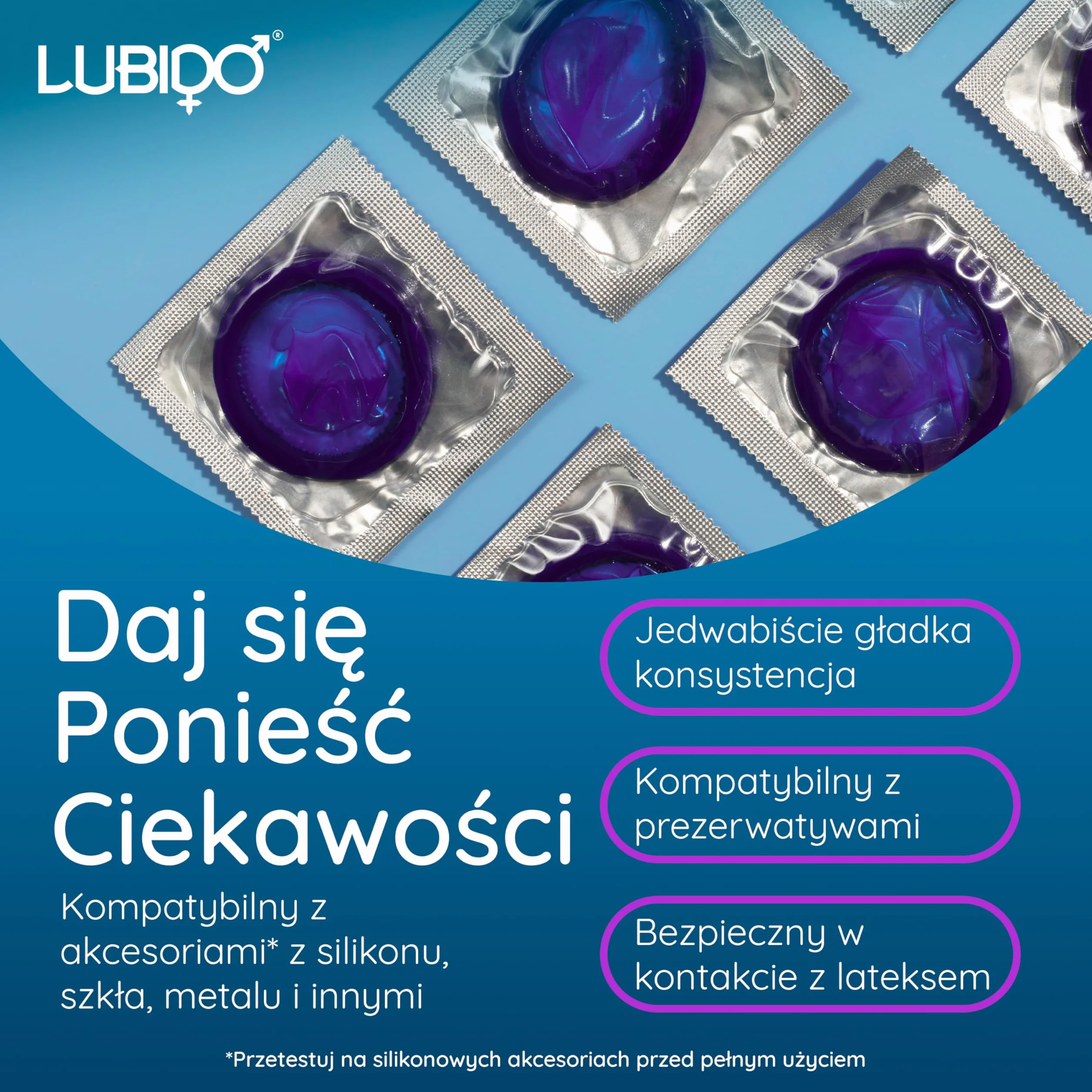 Nawilżający hybrydowy lubrykant na bazie wody bez parabenów od Lubido – 30ml