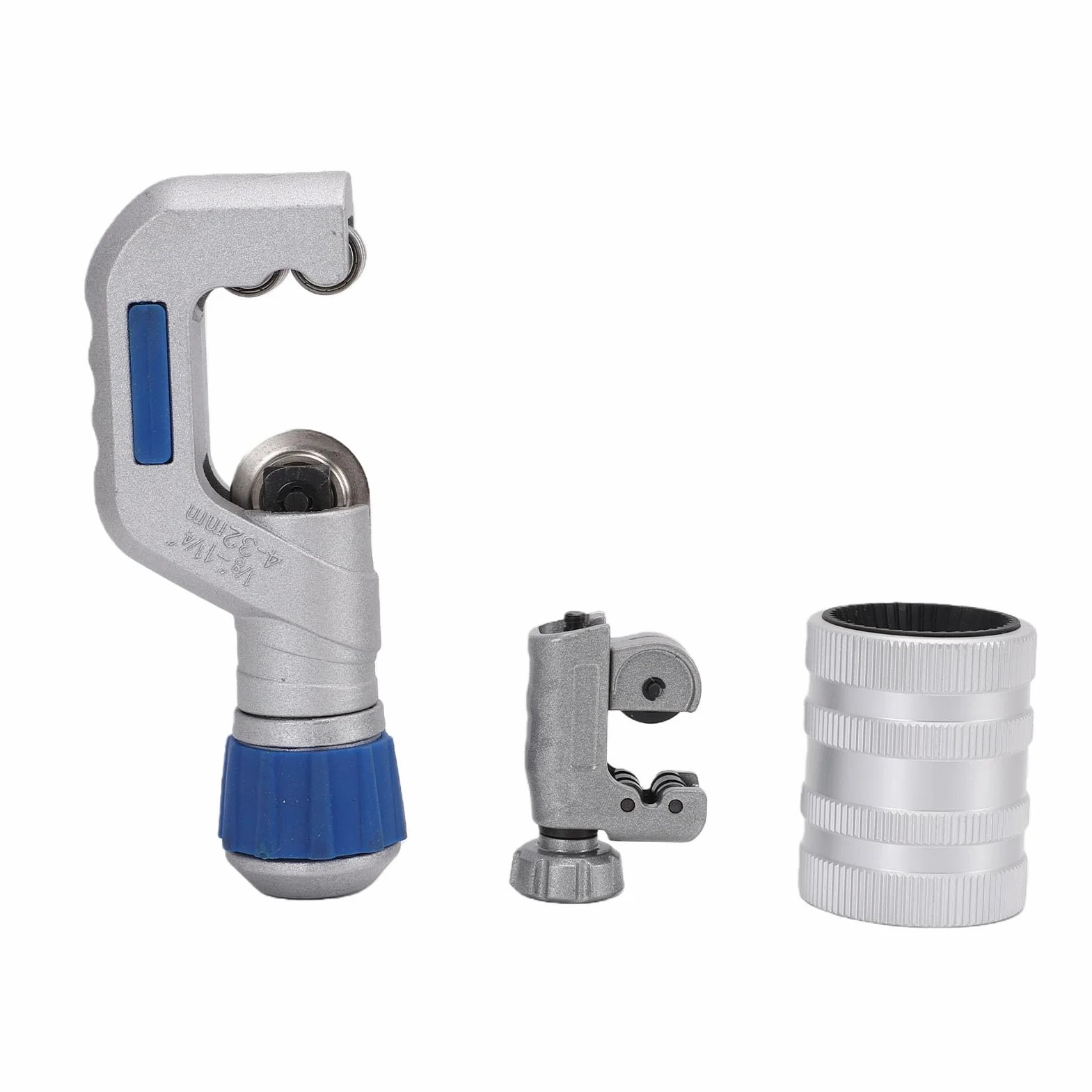 Generic Zestaw ObcinakóW do Rur Trwałe Metalowe Ostrza Gładkie Cięcie do Prac Hydraulicznych i ProjektóW Typu „zrób to sam” W Zestawie Aluminiowy Rozwiertak Miedziany Renowacji Domu Zestaw 3-częściowy