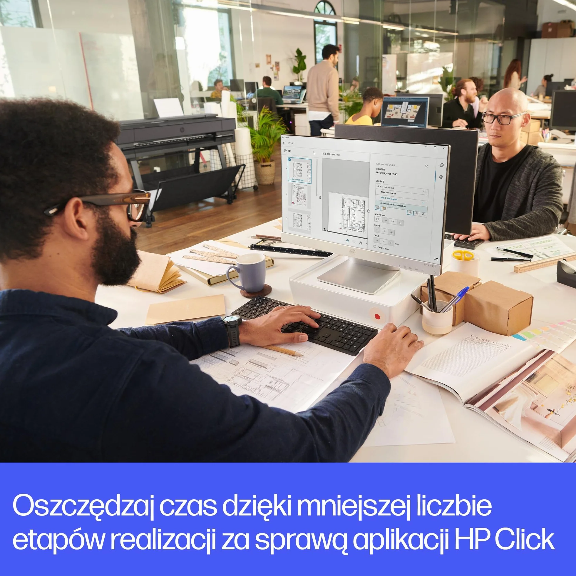 HP Designjet 36-calowa drukarka T850