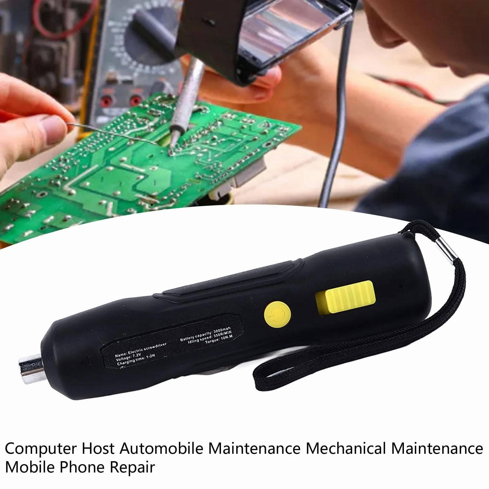 Śrubokręty Elektryczne Bez Przewodów, śrubokręt Elektryczny Elektryczny śrubokręt Elektryczny śrubokręt Elektryczny śrubokrętny 1200 Rpm śrubokrętny, Szeroki Zastosowanie