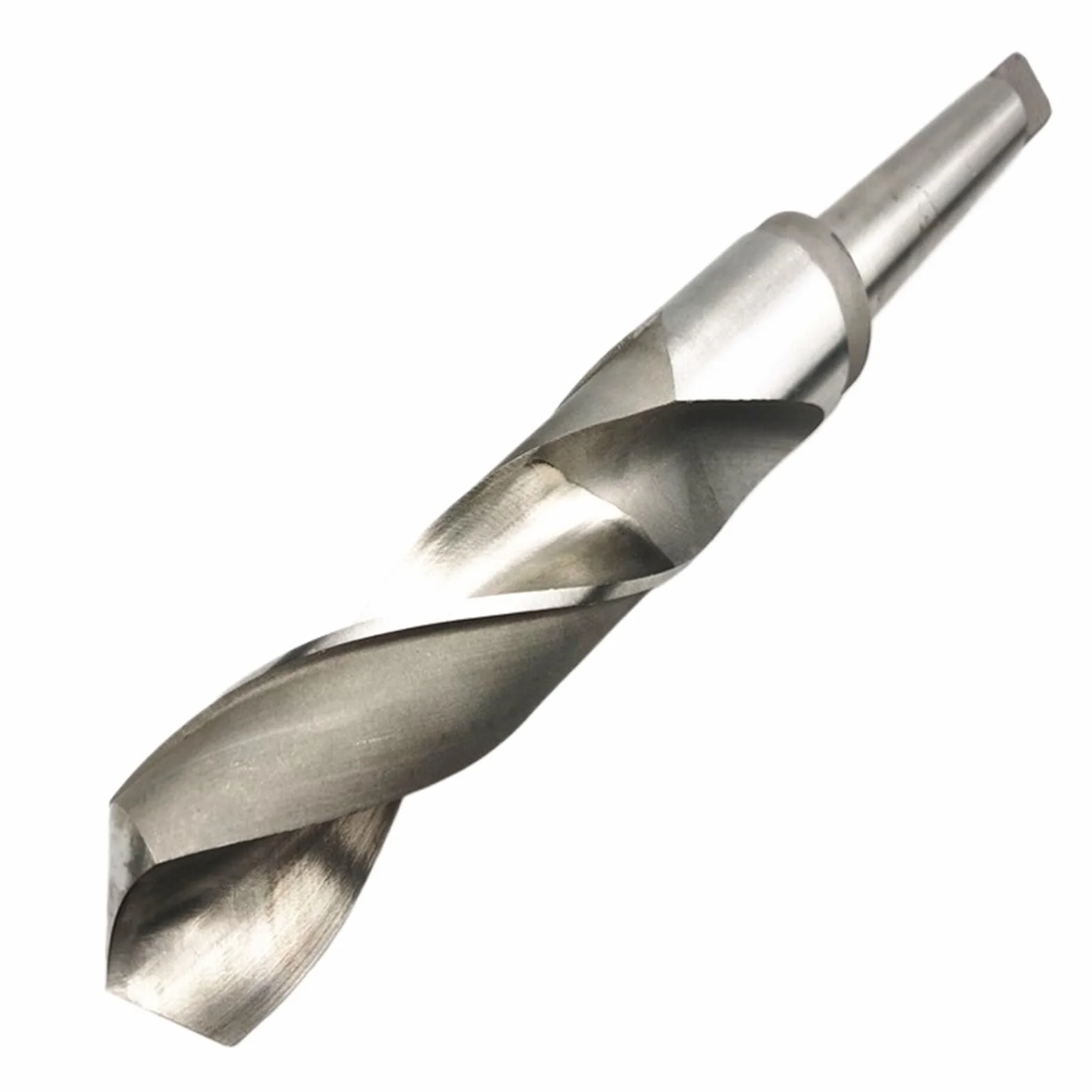 14mm-60mm HSS M2 Stożek Morse'a Wiertło kręte - Narzędzie do rozwiercania ze stali szybkotnącej do precyzyjnego wiercenia(16mm)