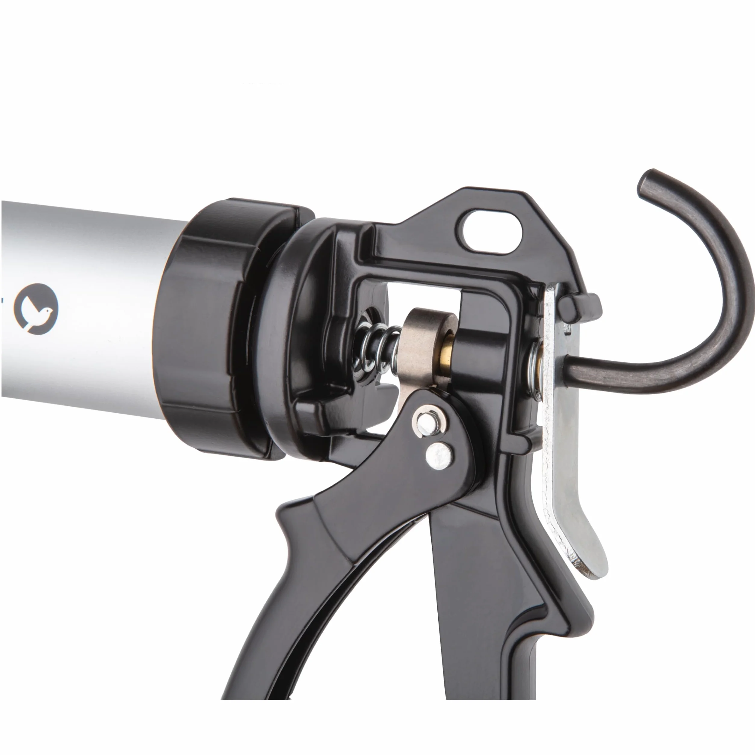 Profesjonalny pistolet na kartusz do 280/310/400/600 ml, 4000 N 25:1, trwały, ergonomiczny, precyzyjny do silikonu, akrylu, kleju, wytrzymała konstrukcja do prac budowlanych i remontowych
