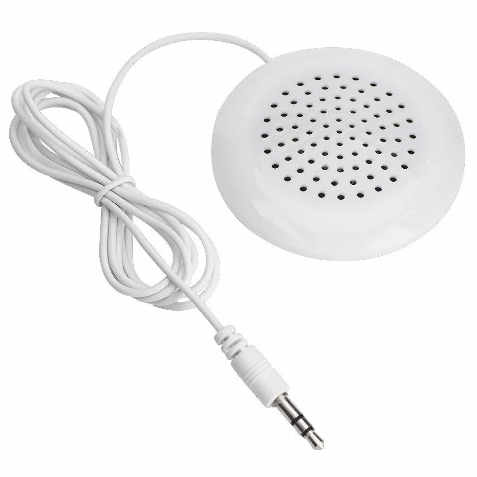 Głośnik stereo 3,5 mm biały do MP3 MP4 Android odtwarzacz CD