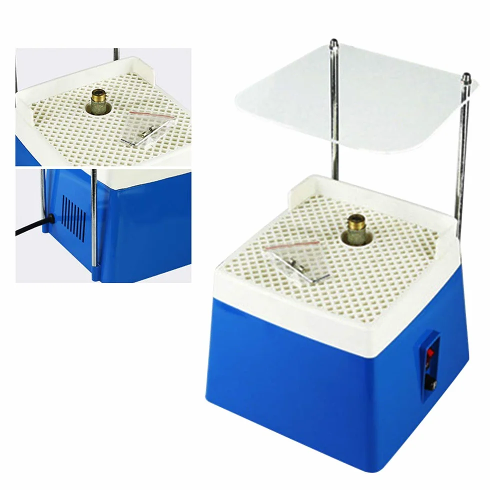 Mini szlifierka do szkła, szlifierka na mokro, 220 V, kompaktowa i przenośna, moc 65 W, do szkła i ceramiki, automatyczne zaopatrzenie w wodę