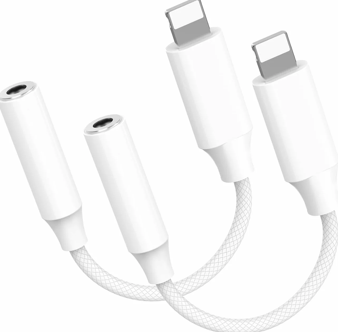 Oliveria i-Phone słuchawkowy adapter, 2 sztuki, Lightning Jack