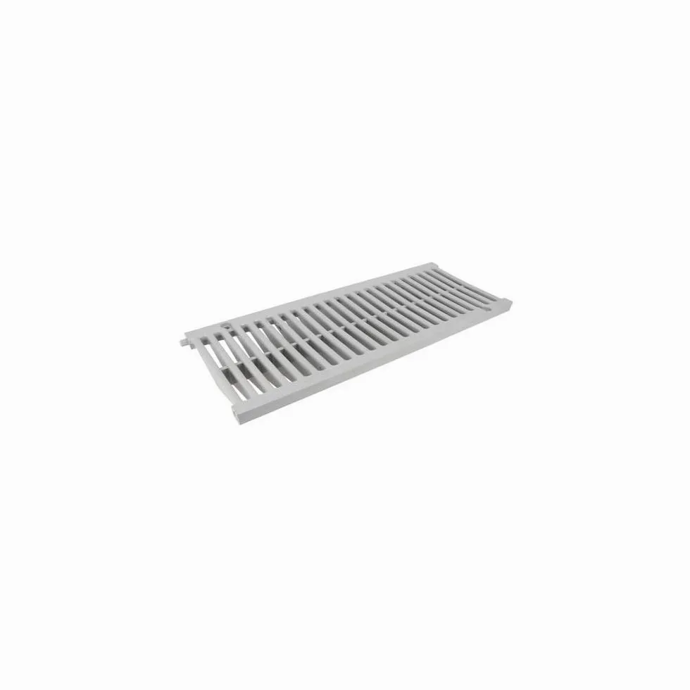 Kratka rynnowa PVC 0,5 m A15 szerokość 200 szary