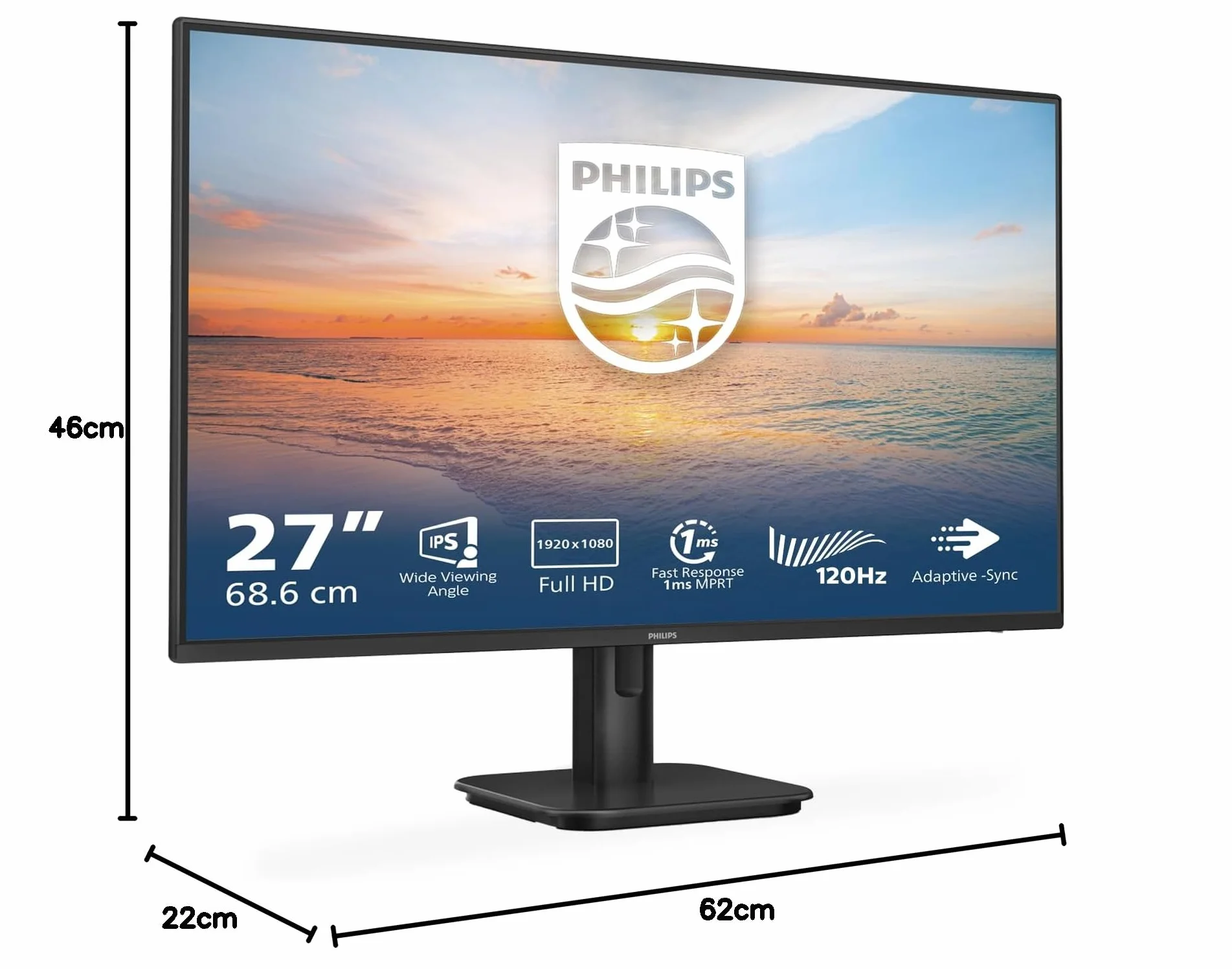 Monitor Gaming Philips 27E1N1100A/00 Full HD 27" 100 Hz