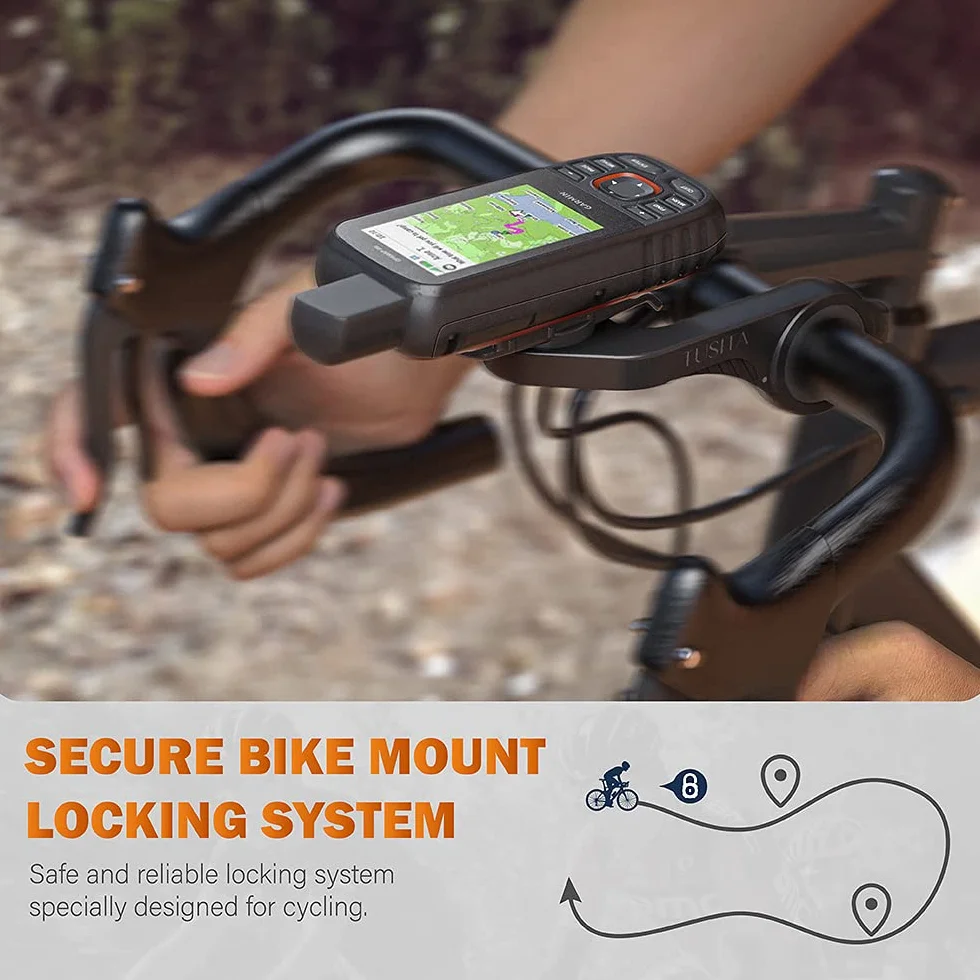 TUSITA 2-PAK Mounts Klips Adapter Kompatybilny z Garmin inReach eTrex GPSMAP Oregon Alpha Rino Series