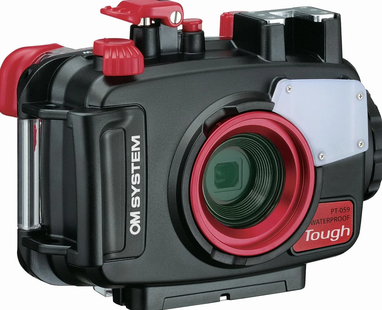 OM SYSTEM PT-059 Obudowa Podwodna do Olympus Tough TG-6 i TG-7, Wodoszczelna 45m, Szkło Wielowarstwowe